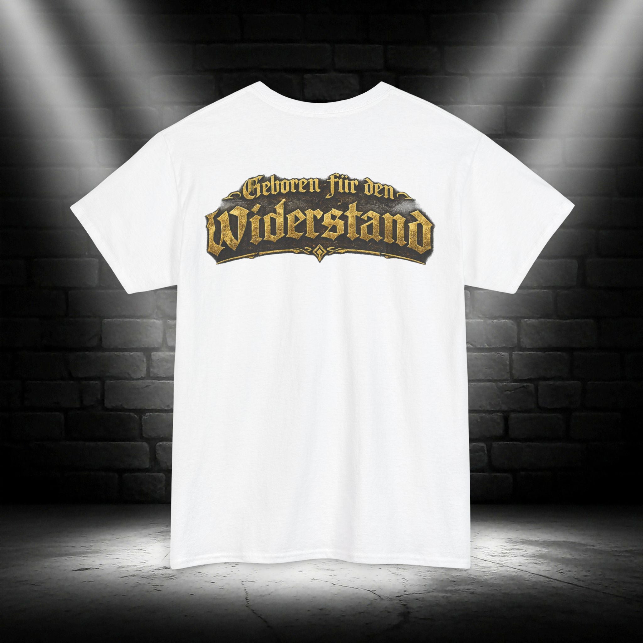 NATIONALSTOLZ T-Shirt ,,Geboren für den Widerstand" Patriot