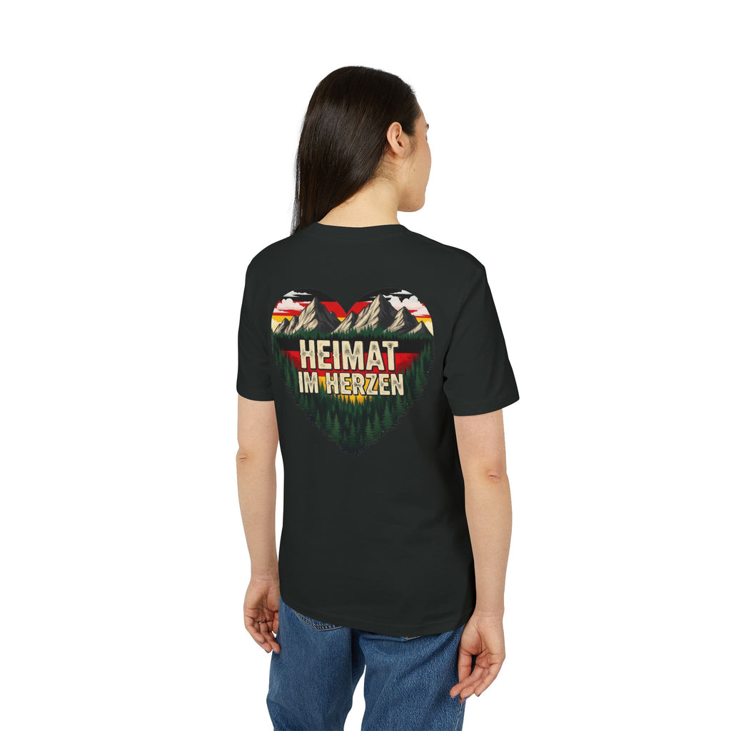 NATIONALSTOLZ   T Shirt -   "Heimat im Herzen"