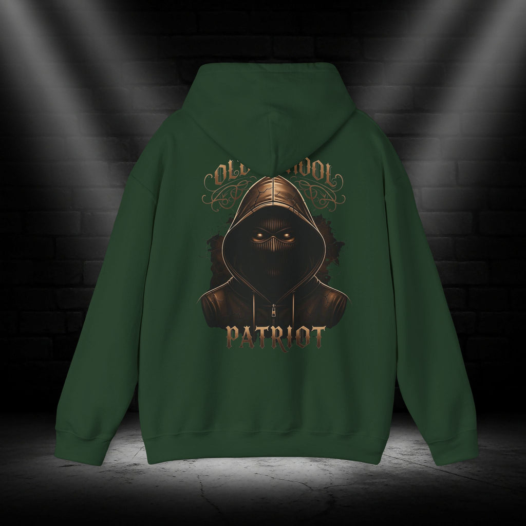 NATIONALSTOLZ ,,Black Edition'' ,,Oldschool Patriot'' Unisex Hoodie