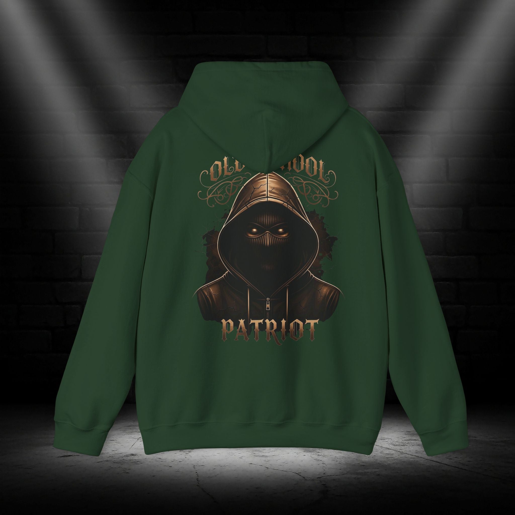 NATIONALSTOLZ ,,Black Edition'' ,,Oldschool Patriot'' Unisex Hoodie