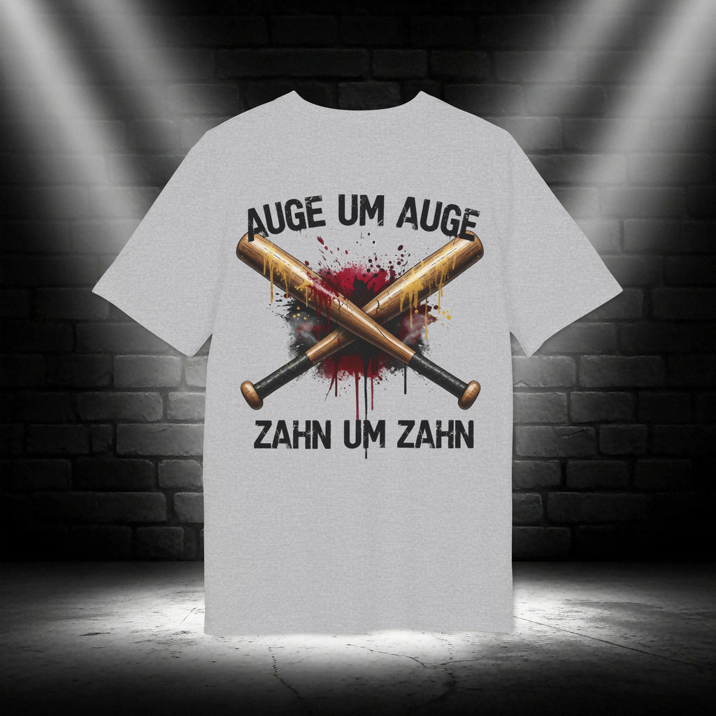 NATIONALSTOLZ T-Shirt Shirt "Auge um Auge, Zahn um Zahn"