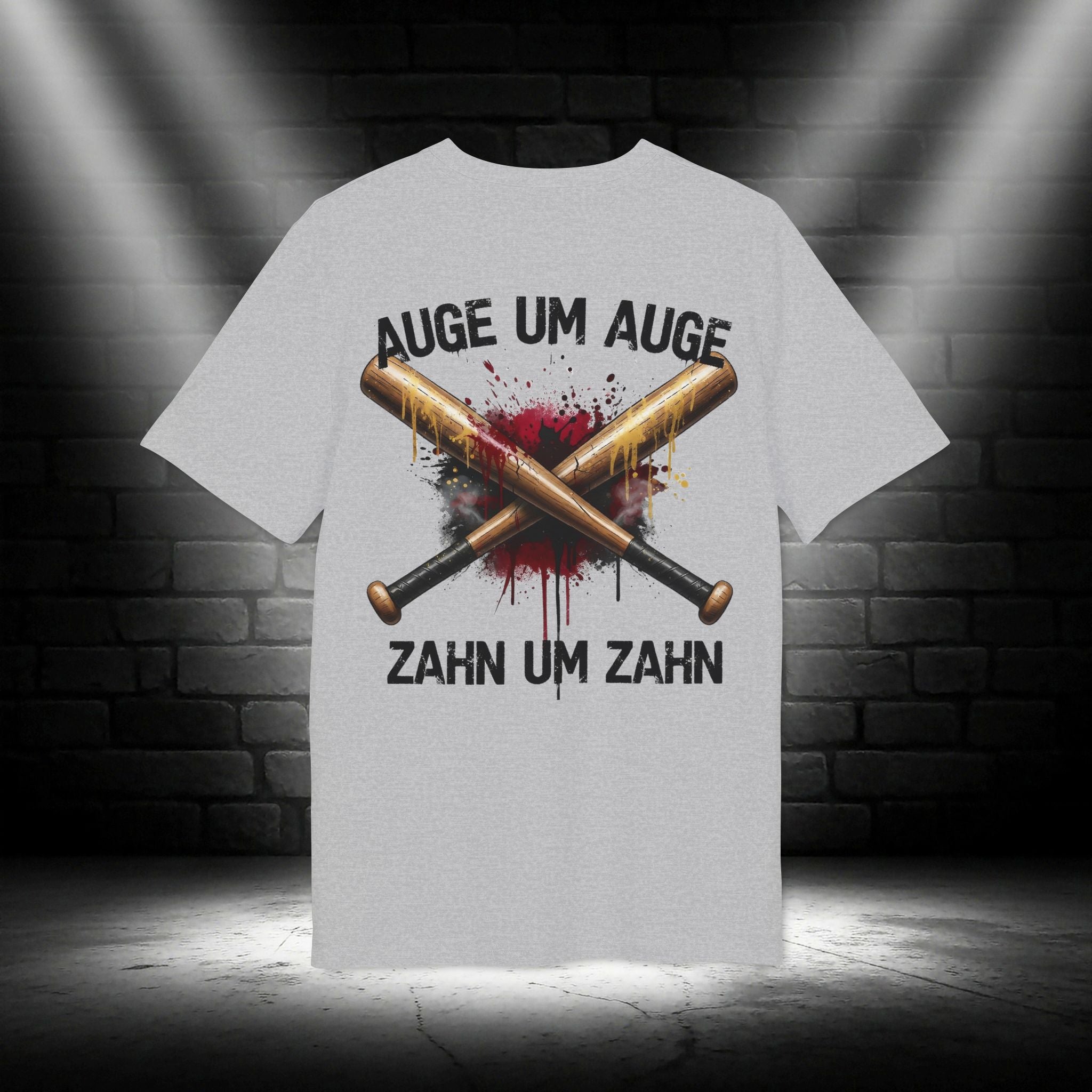 NATIONALSTOLZ T-Shirt Shirt "Auge um Auge, Zahn um Zahn"