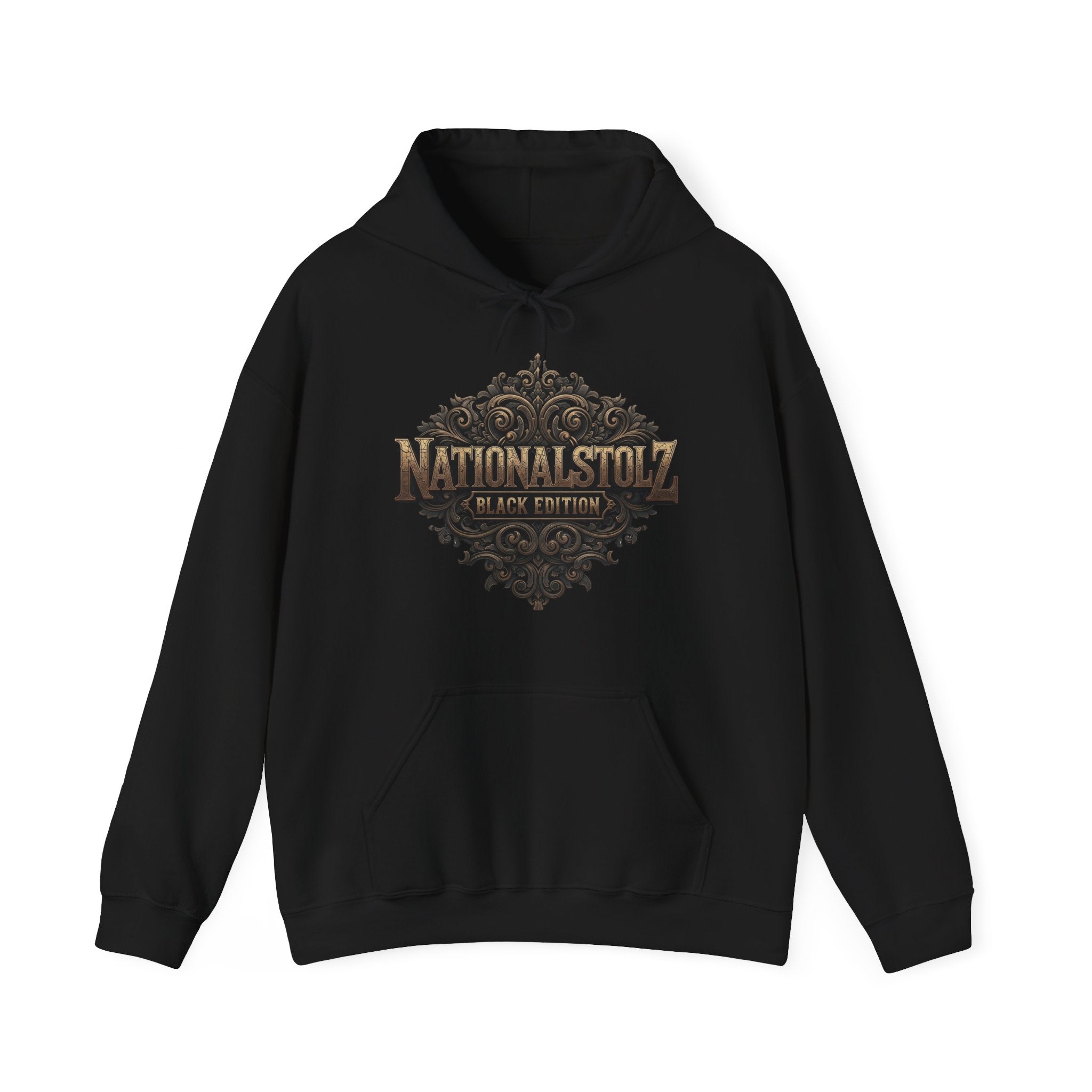 NATIONALSTOLZ ,,Black Edition" - Old School Patriot Hoodie