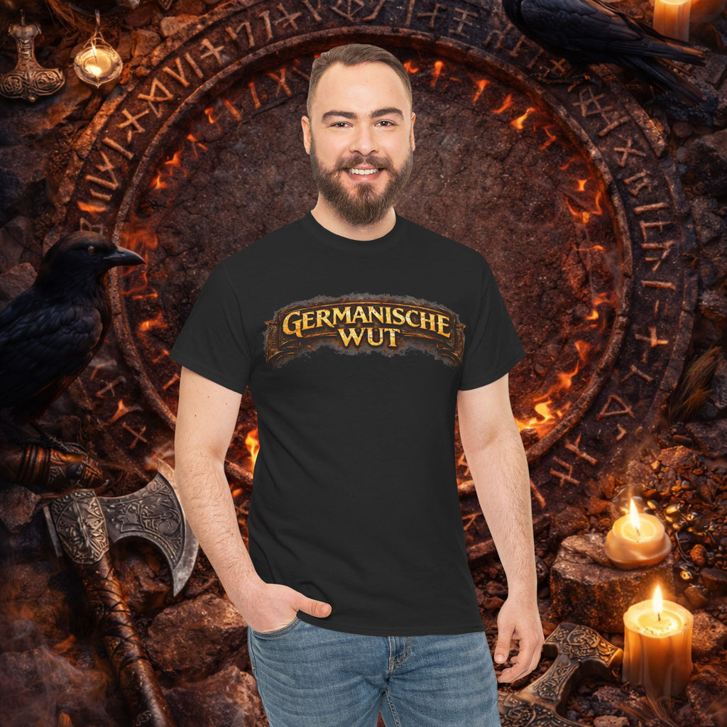 NORDIC PRIDE  T‑Shirt - "Germanische Wut" Warrior