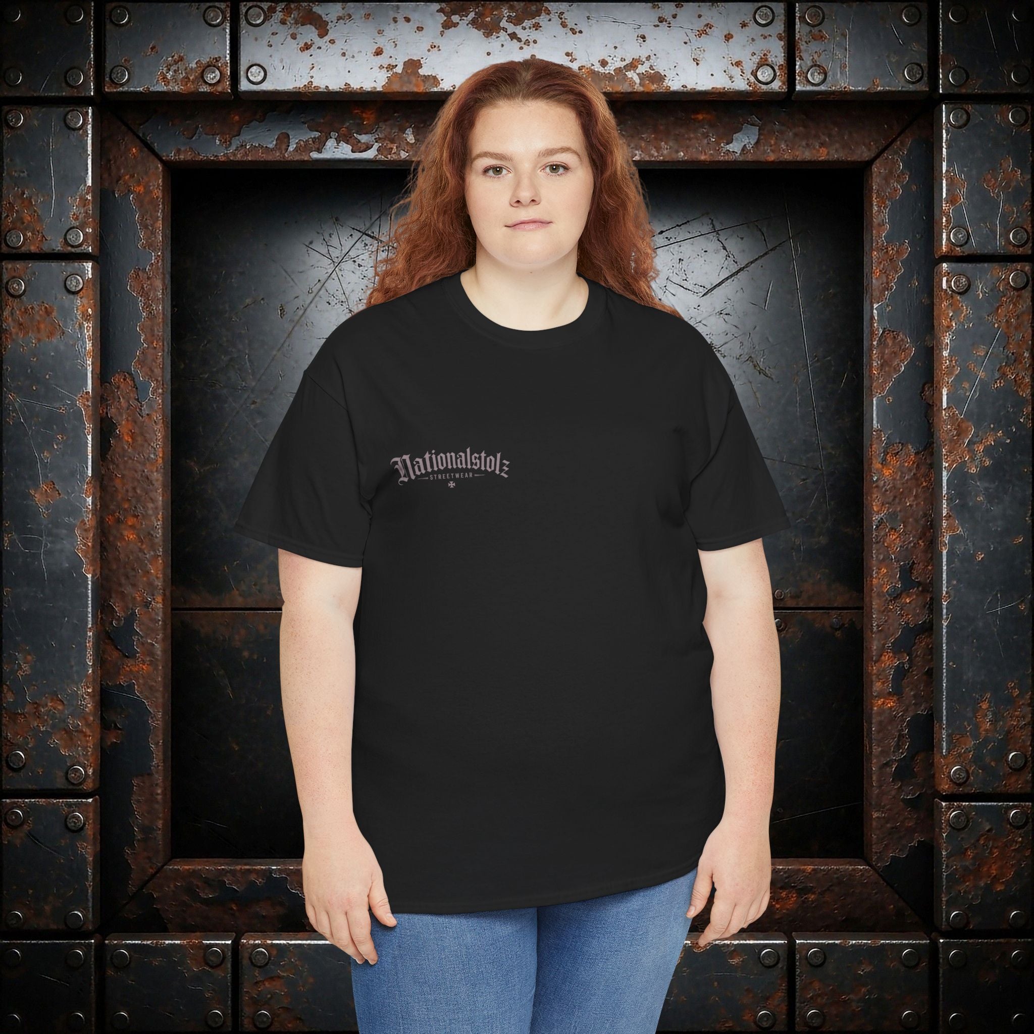 NATIONALSTOLZ T-Shirt — "Wer Wind Sät, Wird Sturm Ernten" Patriot