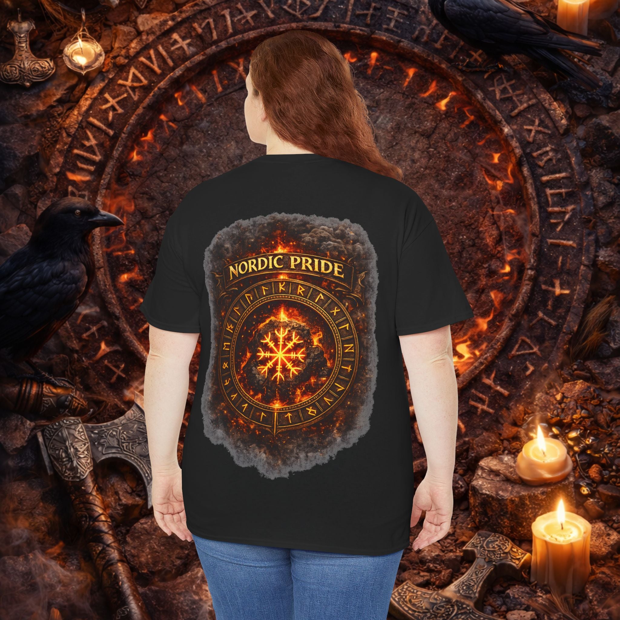 Nordic Pride T-Shirt — ,, Viking Vegvisir "