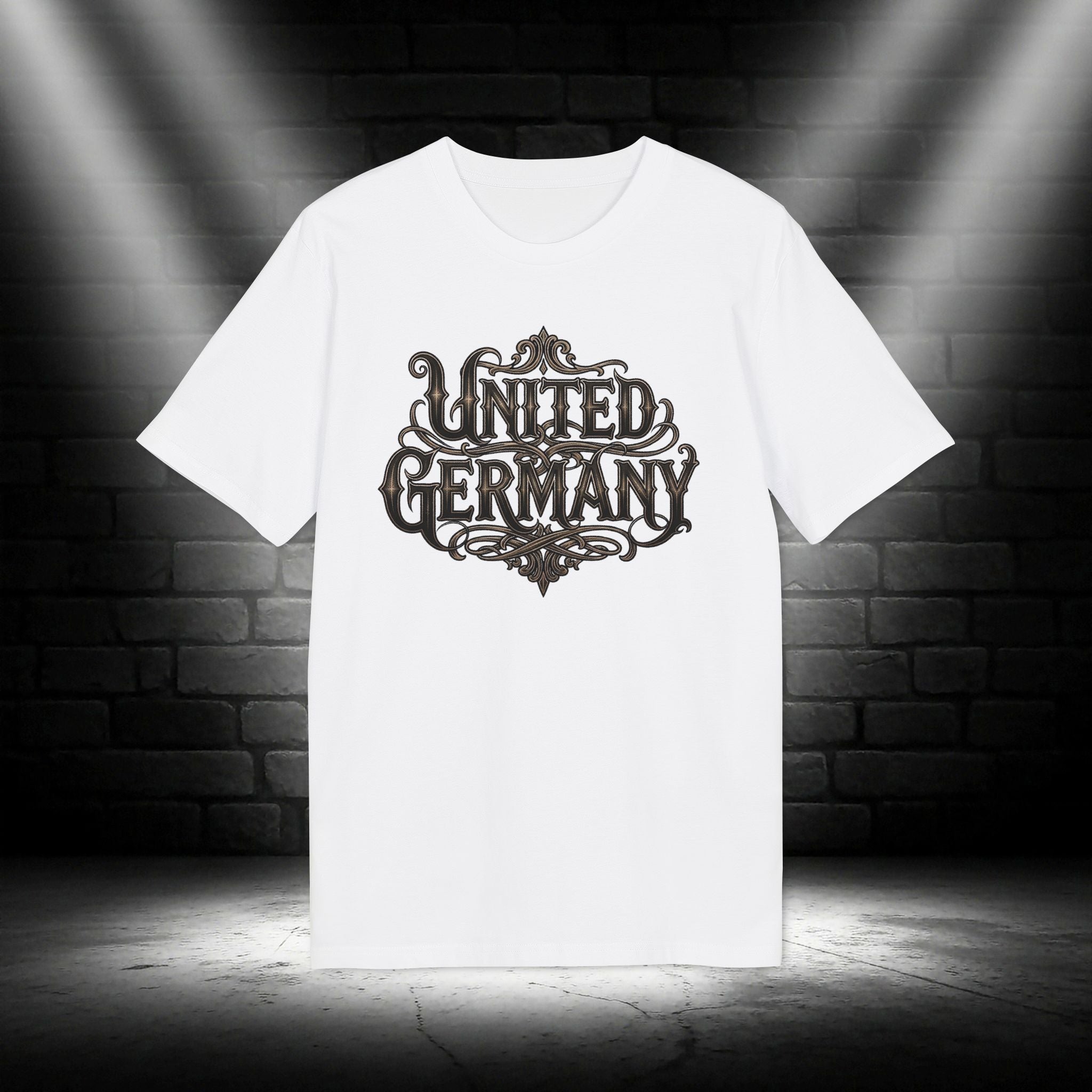NATIONALSTOLZ ,,OST- WEST" Edition "United Germany"  | Ost & West Gemeinsam Marschieren Patriotic T Shirt
