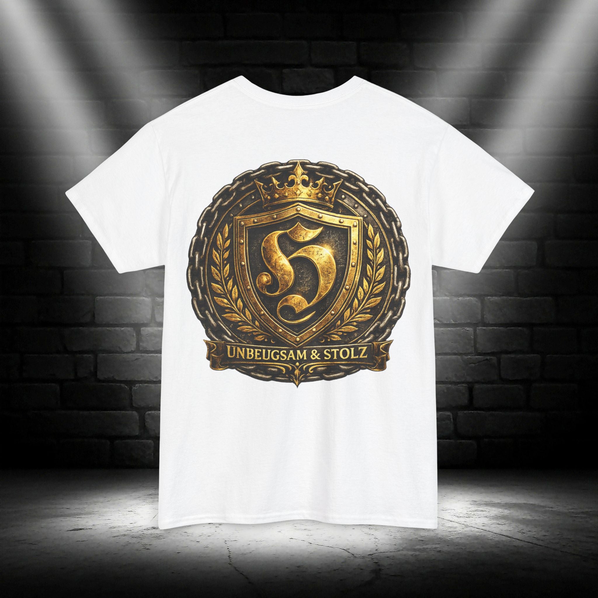 NATIONALSTOLZ  T-Shirt — 'Unbeugsam & Stolz' HOOLIGANS