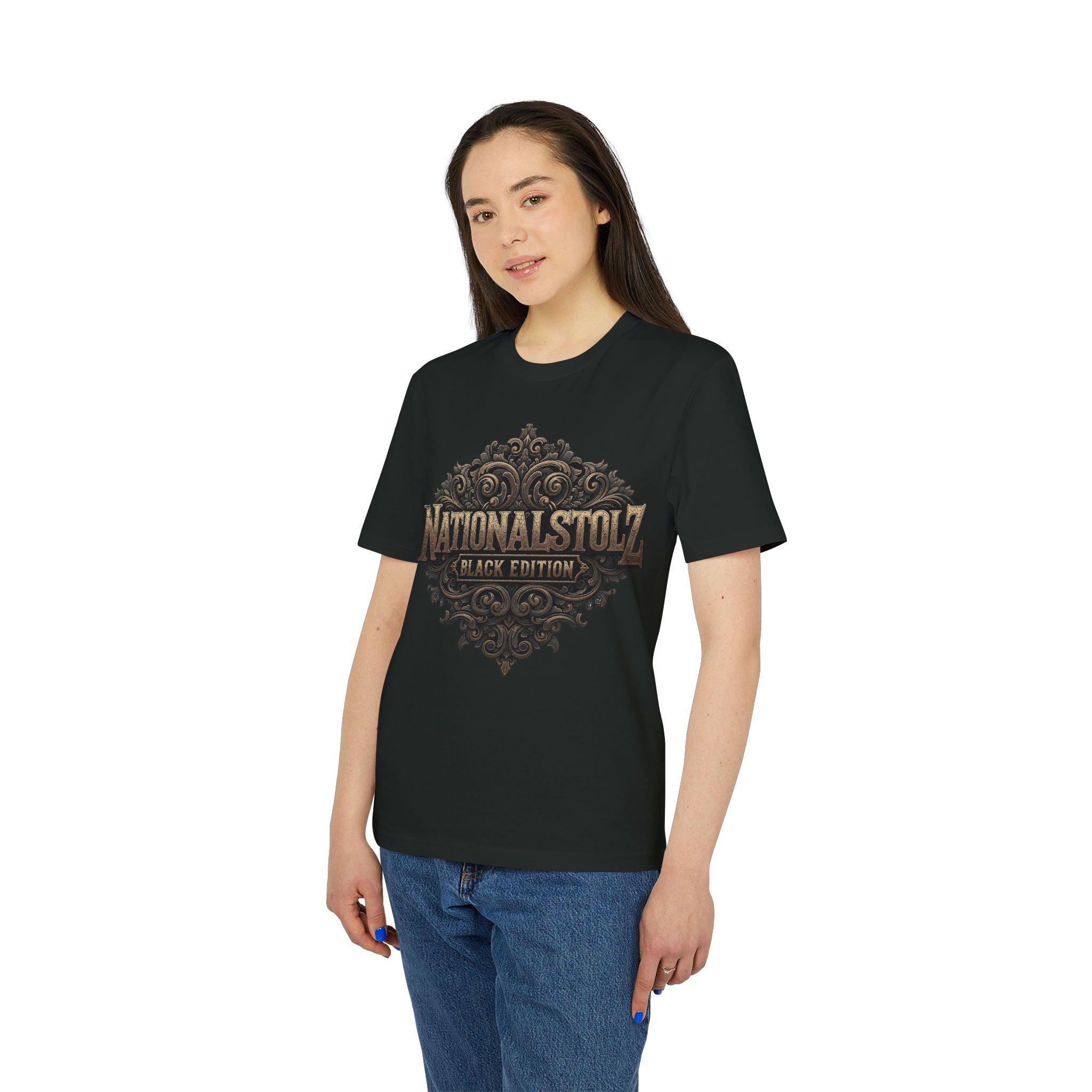 NATIONALSTOLZ ,,Black Edition" — Old School Patriot T-Shirt