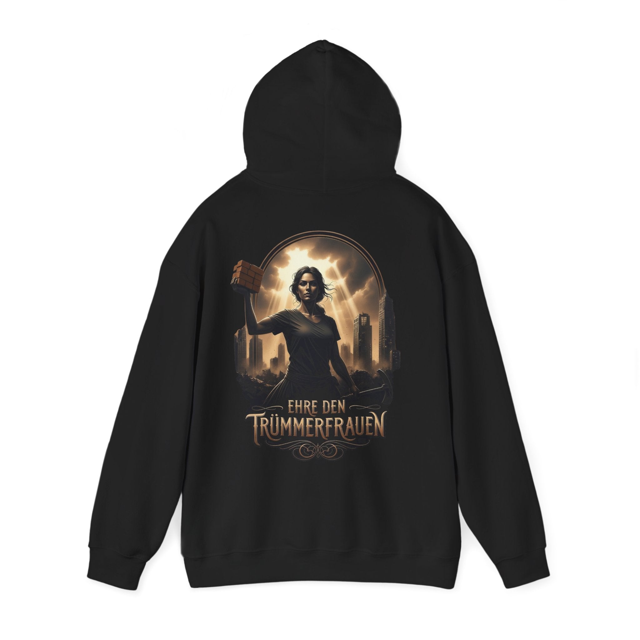 NATIONALSTOLZ Hoodie - "Ehre den Trümmerfrauen" Vintage WWII,,