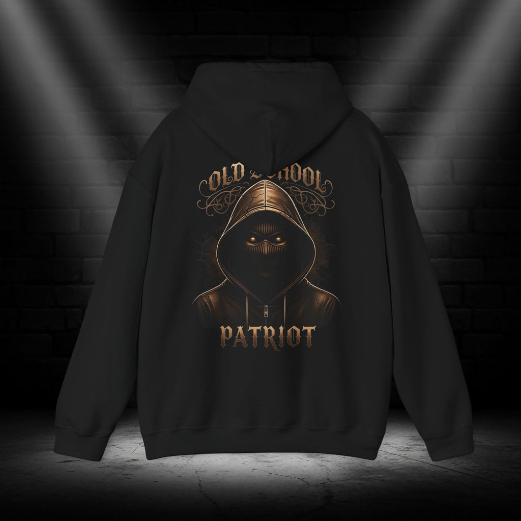 NATIONALSTOLZ ,,Black Edition" - Old School Patriot Hoodie