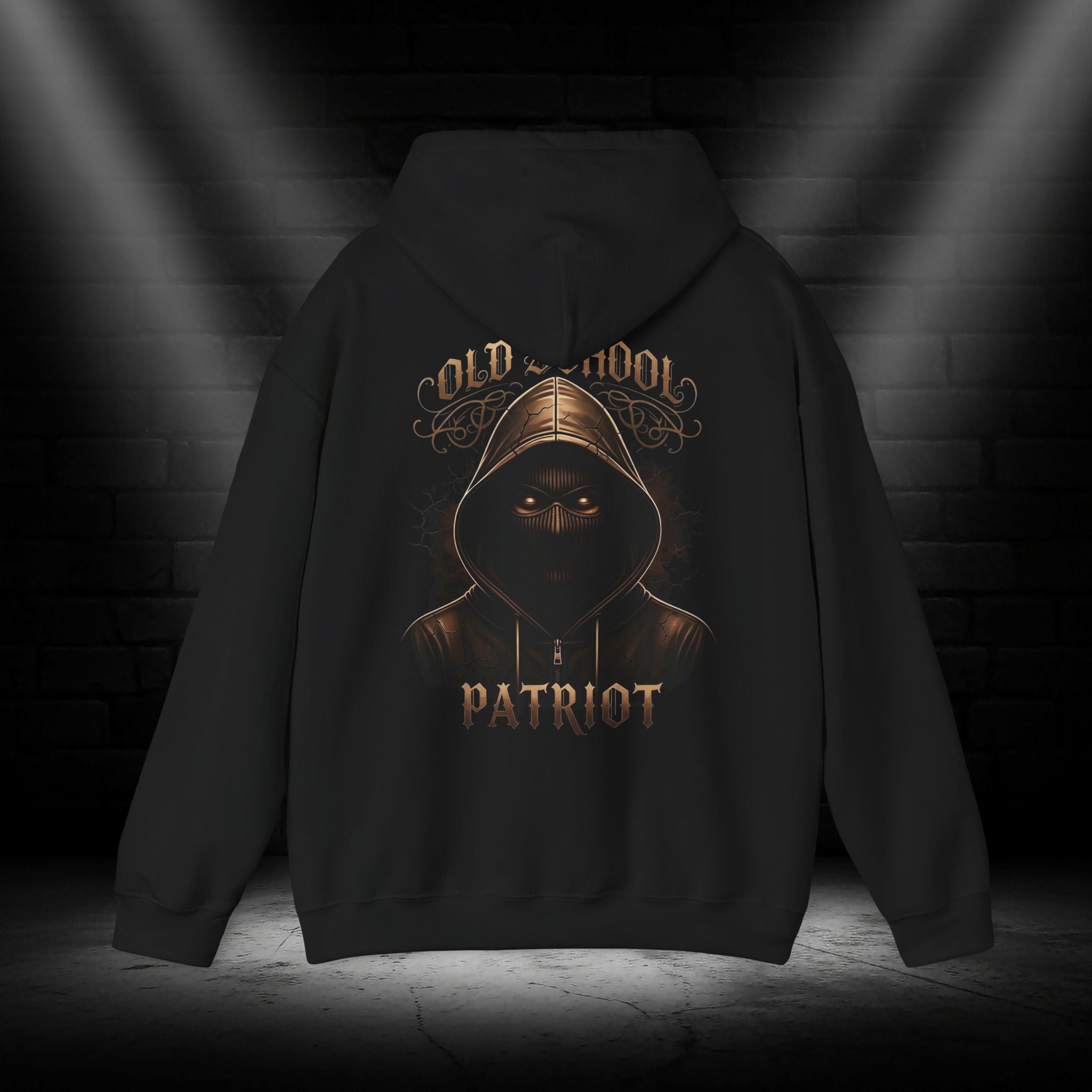 NATIONALSTOLZ ,,Black Edition" - Old School Patriot Hoodie
