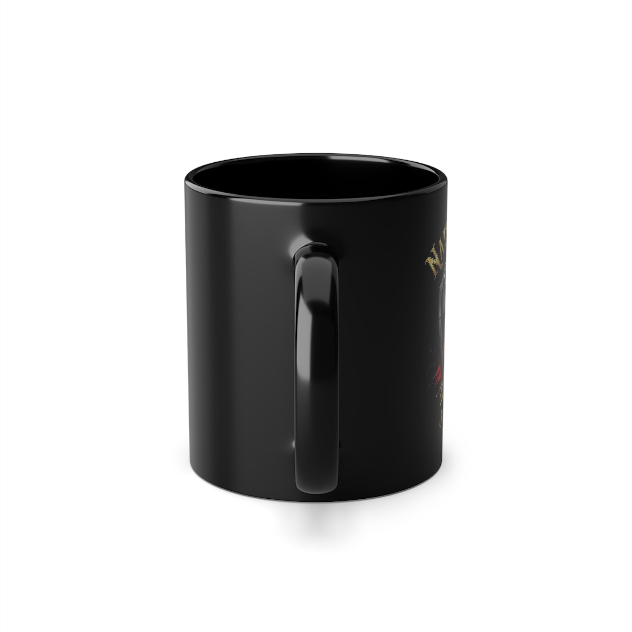 Nationalstolz Supporter Coffee Mug - Black 11oz