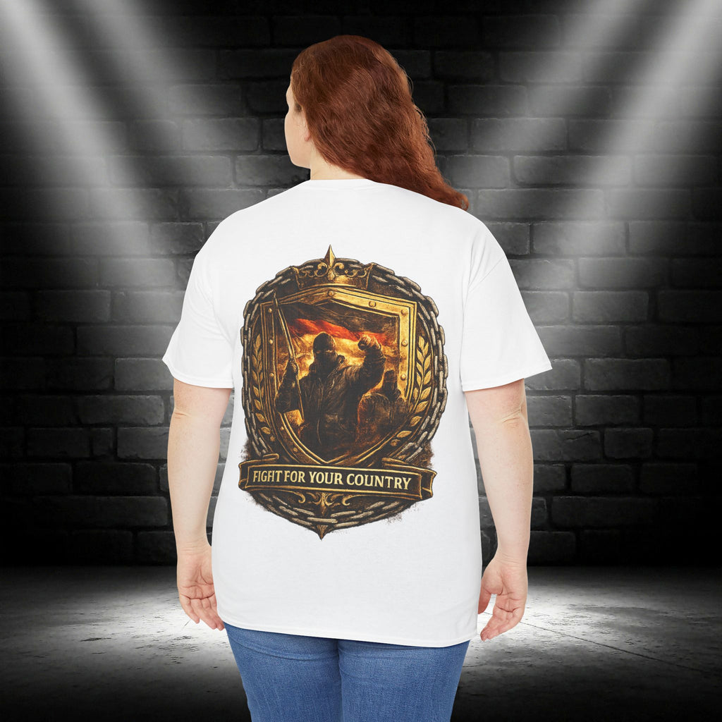NATIONALSTOLZ  T - Shirt - 'Fight For Your Country' Hooligans