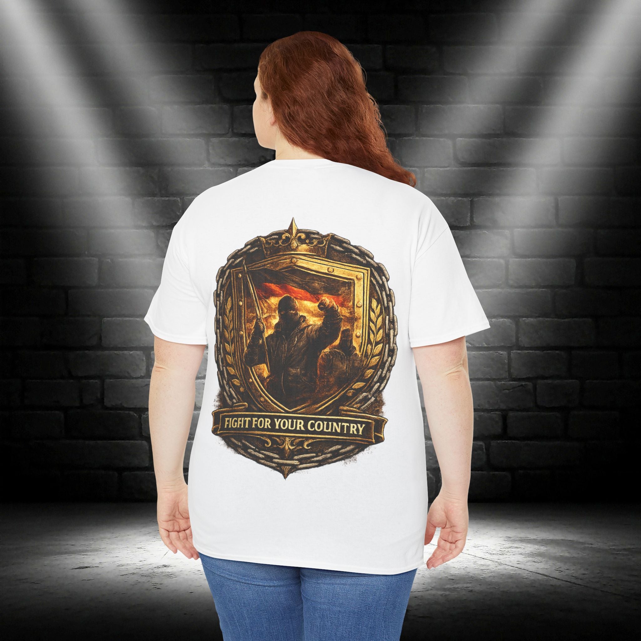 NATIONALSTOLZ  T - Shirt - 'Fight For Your Country' Hooligans