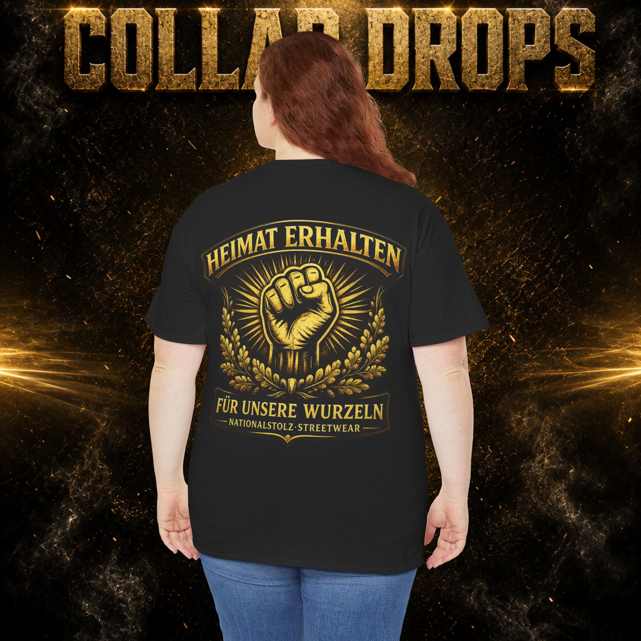 NATIONALSTOLZ & HEIMAT ERHALTEN COLLAB T-Shirt - ,,Für Unsere Wurzeln"