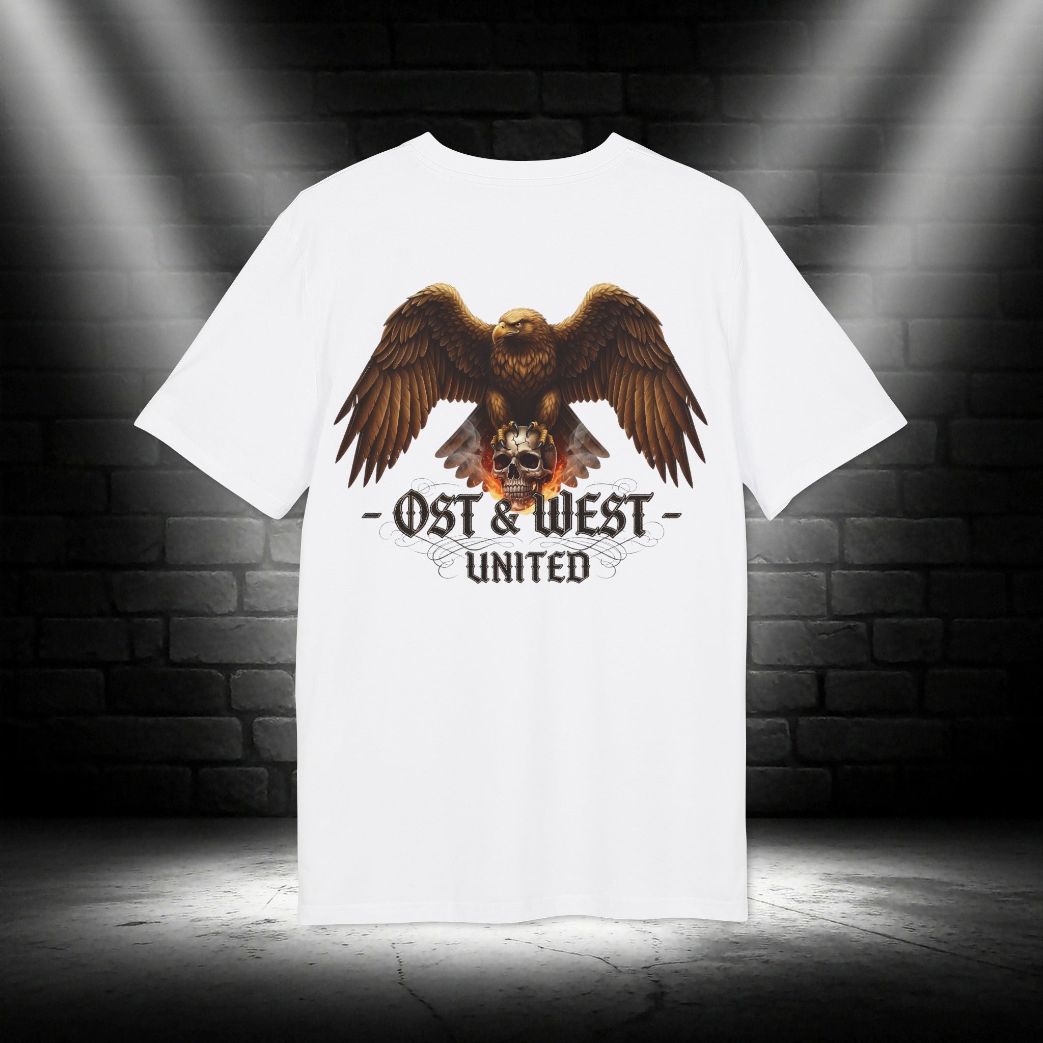 NATIONALSTOLZ - Ost & West Edition - Eagle & Skull 'Ost & West United' UnisexT-Shirt