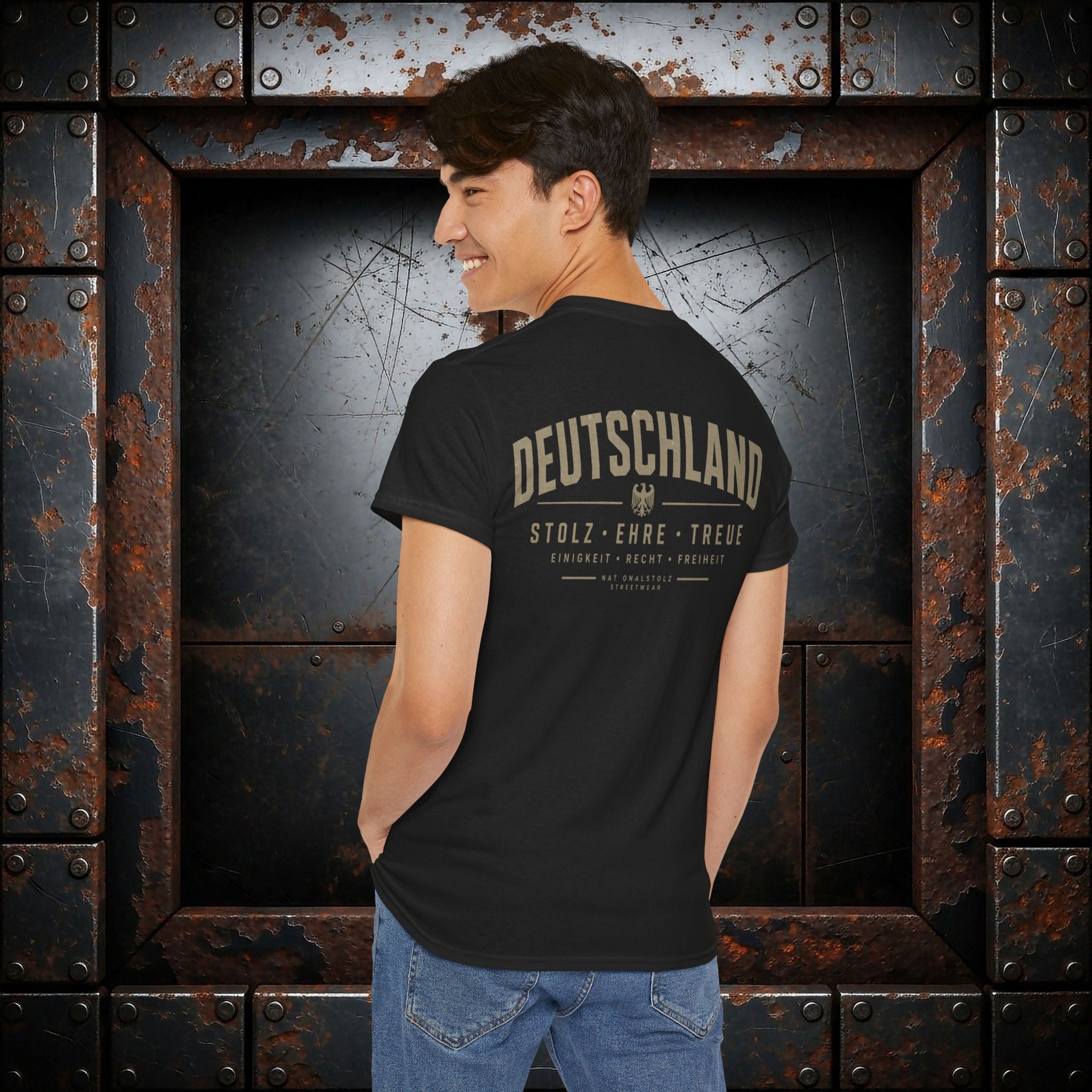 NATIONALSTOLZ T-Shirt — "Stolz • Ehre • Treue" Deutschland Patriot