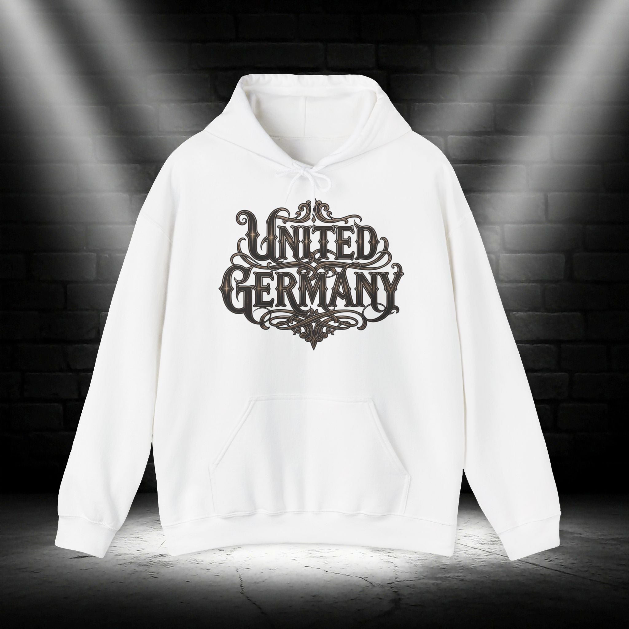 NATIONALSTOLZ ,,United Germany" Hoodie —  Flag Pittbull,, Ost Loyal bis zum Tod"