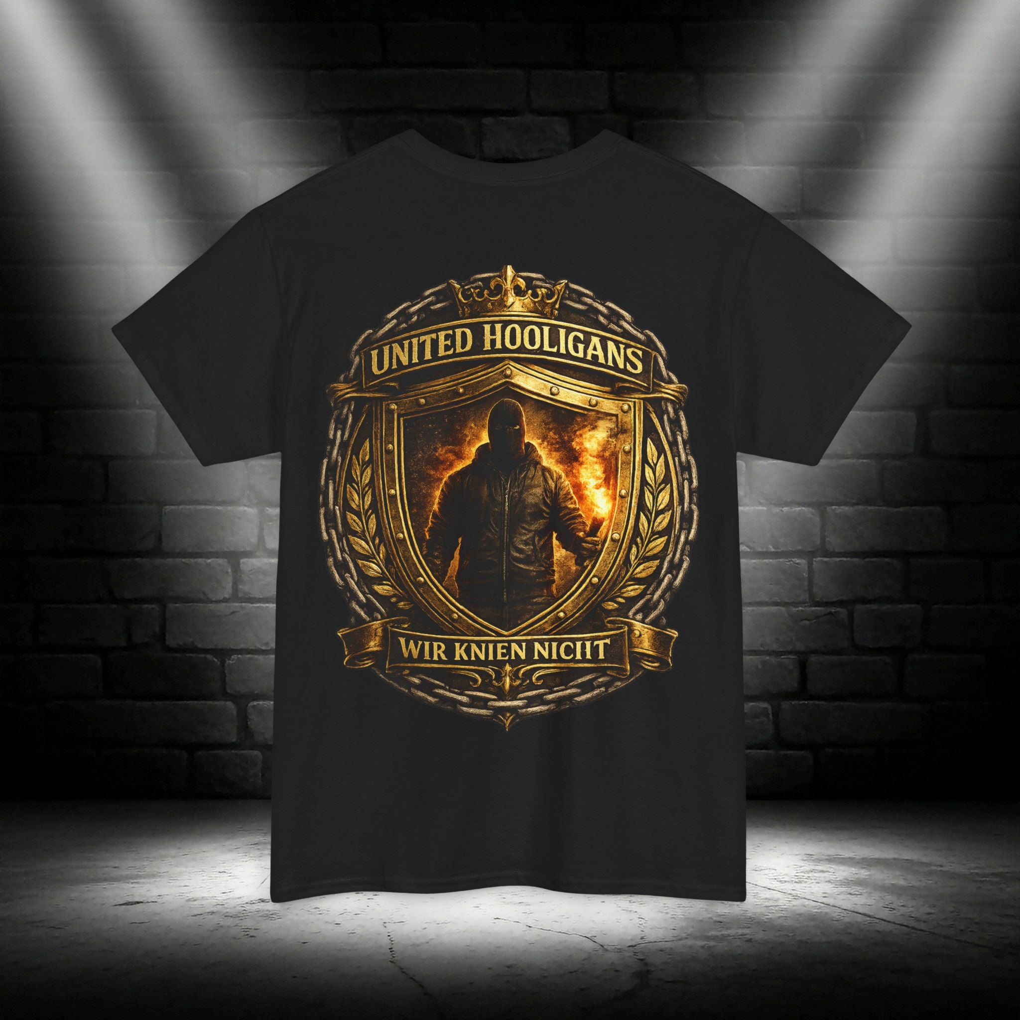 NATIONALSTOLZ  T-Shirt — "Wir Knien Nicht" United Hooligans