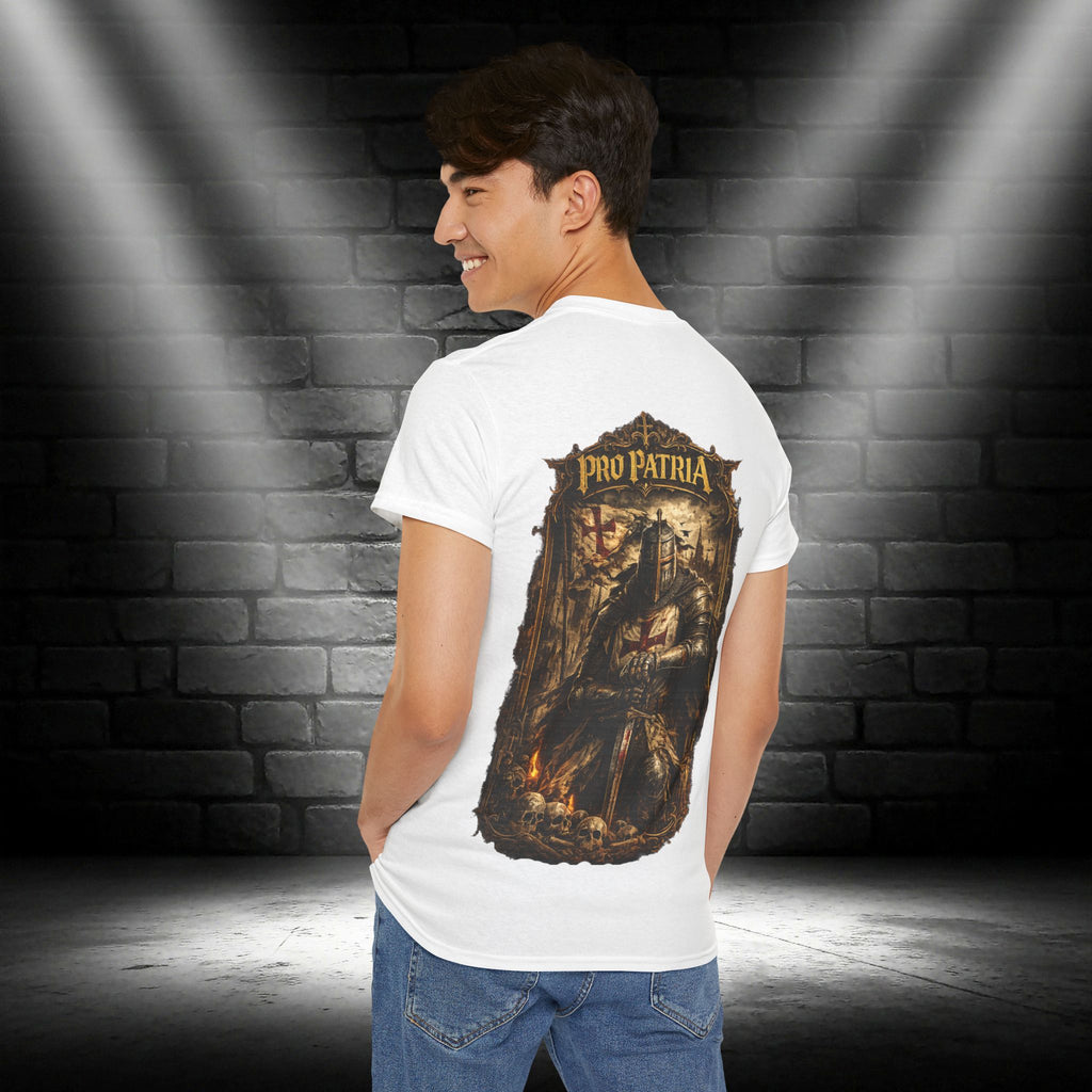 NATIONALSTOLZ  T - Shirt  ,,Pro Patria" Kreuzritter