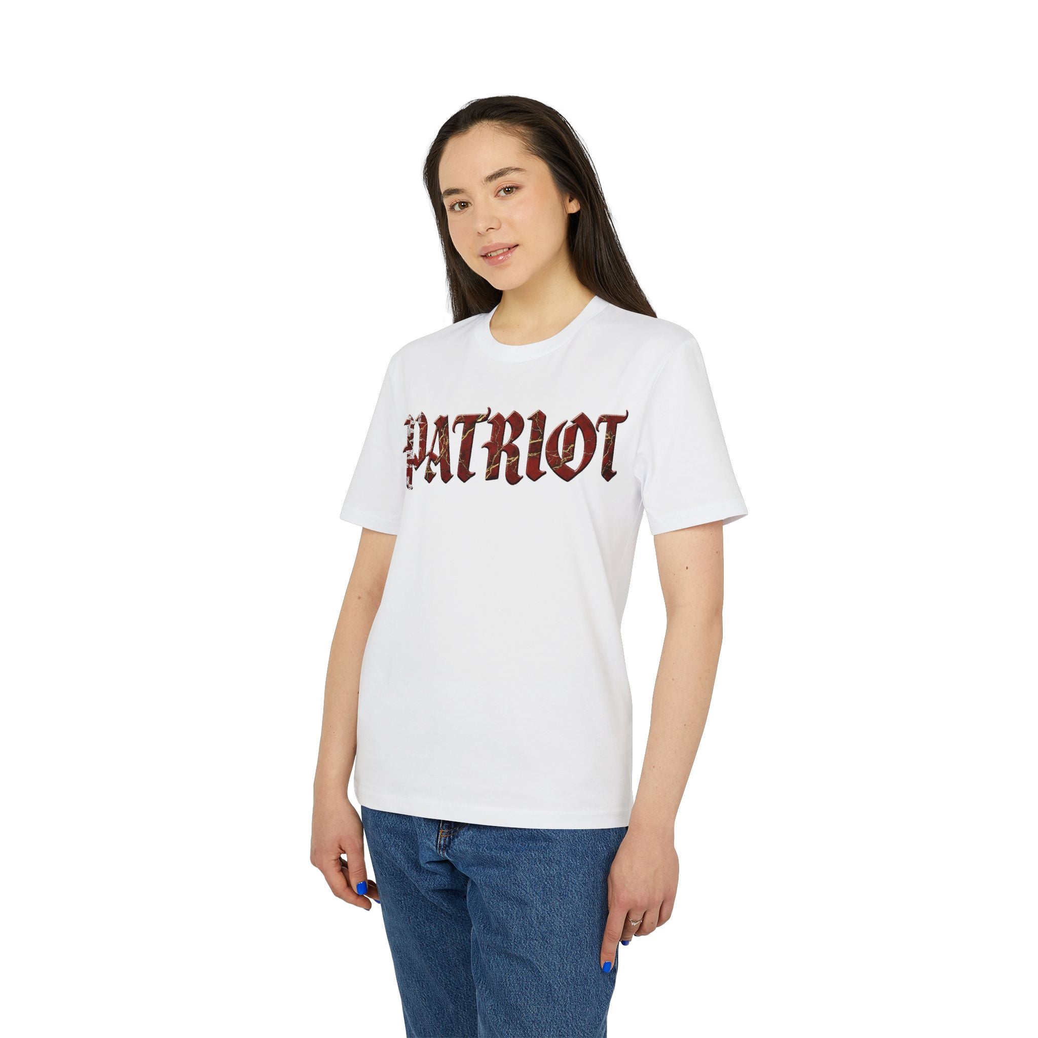 NATIONALSTOLZ ,,Patriot"  T-Shirt UNISEX — "United We Stand, United We Fall"