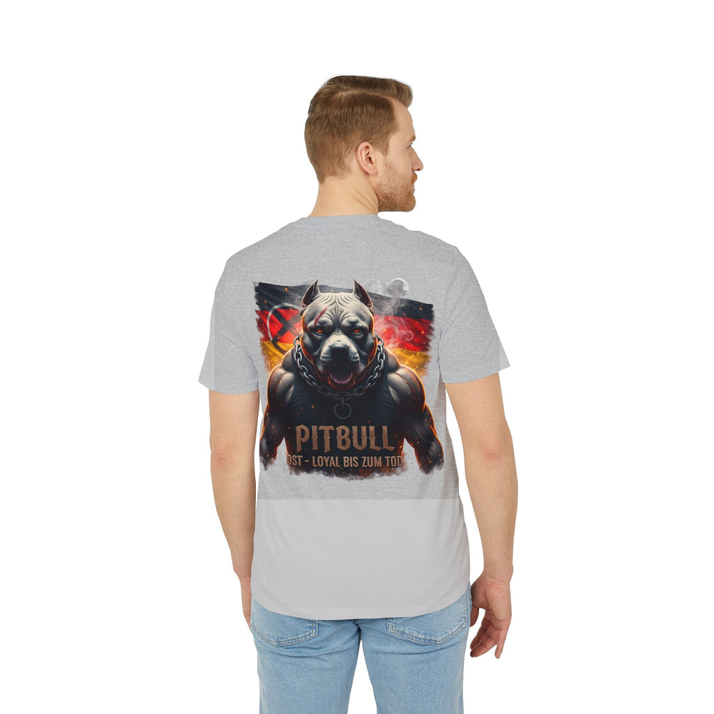 NATIONALSTOLZ OST&WEST EDITION – "Pitbull Ost • Loyal • Bis zum Tod" Graphic Unisex T-Shirt