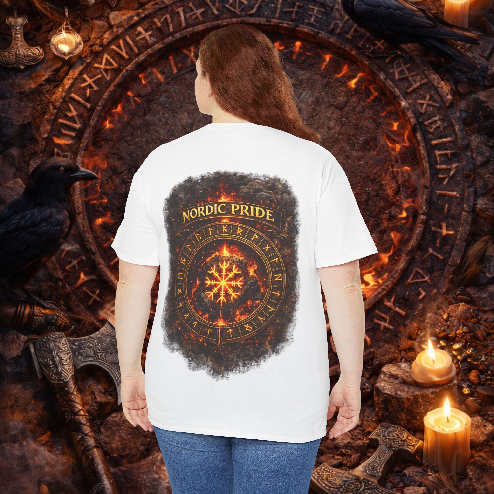Nordic Pride T-Shirt — ,, Viking Vegvisir "