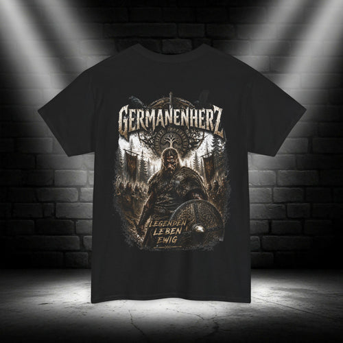 NATIONALSTOLZ  T - Shirt - ,,GERMANENHERZ"