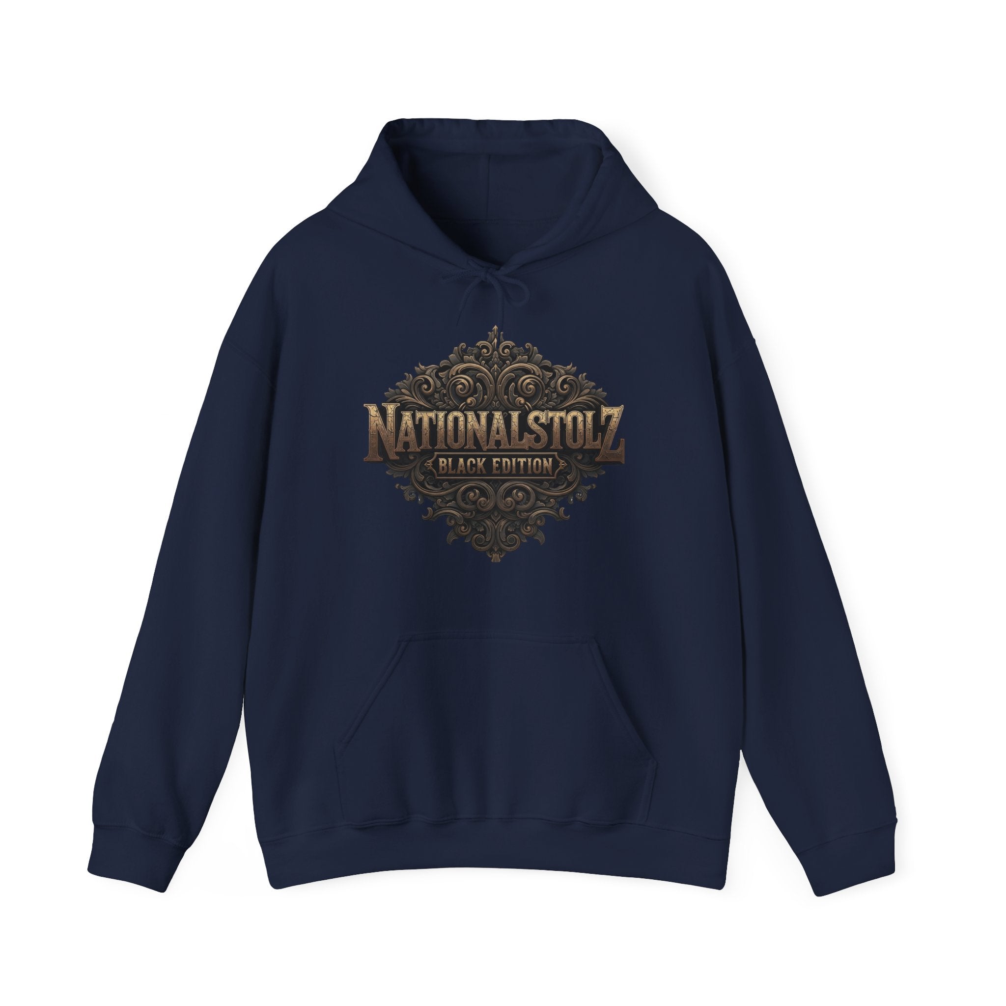 NATIONALSTOLZ ,,Black Edition" - Old School Patriot Hoodie