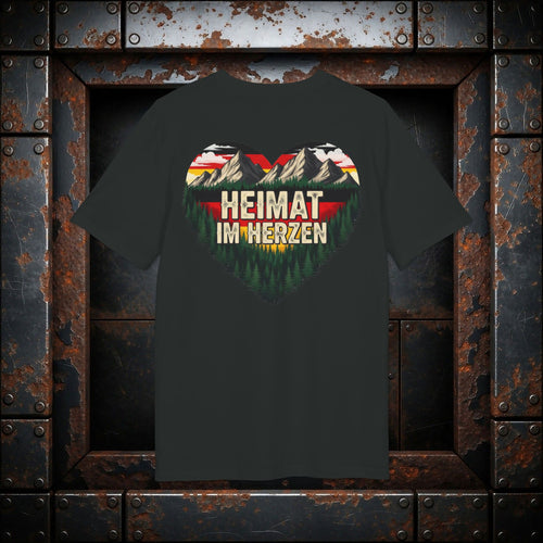 NATIONALSTOLZ   T Shirt -   "Heimat im Herzen"