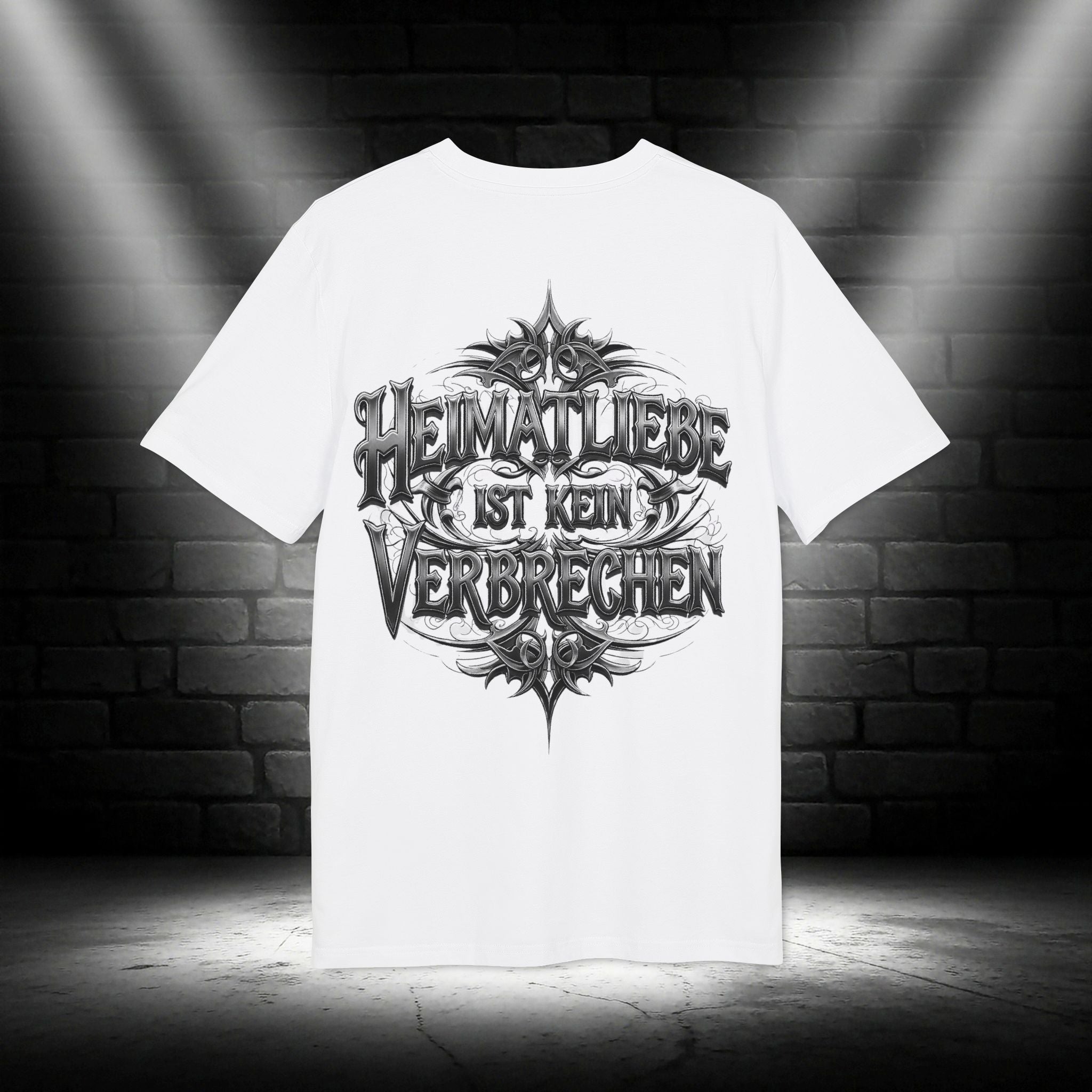 NATIONALSTOLZ Streetwear T Shirt Unisex -  'Heimatliebe ist kein Verbrechen'