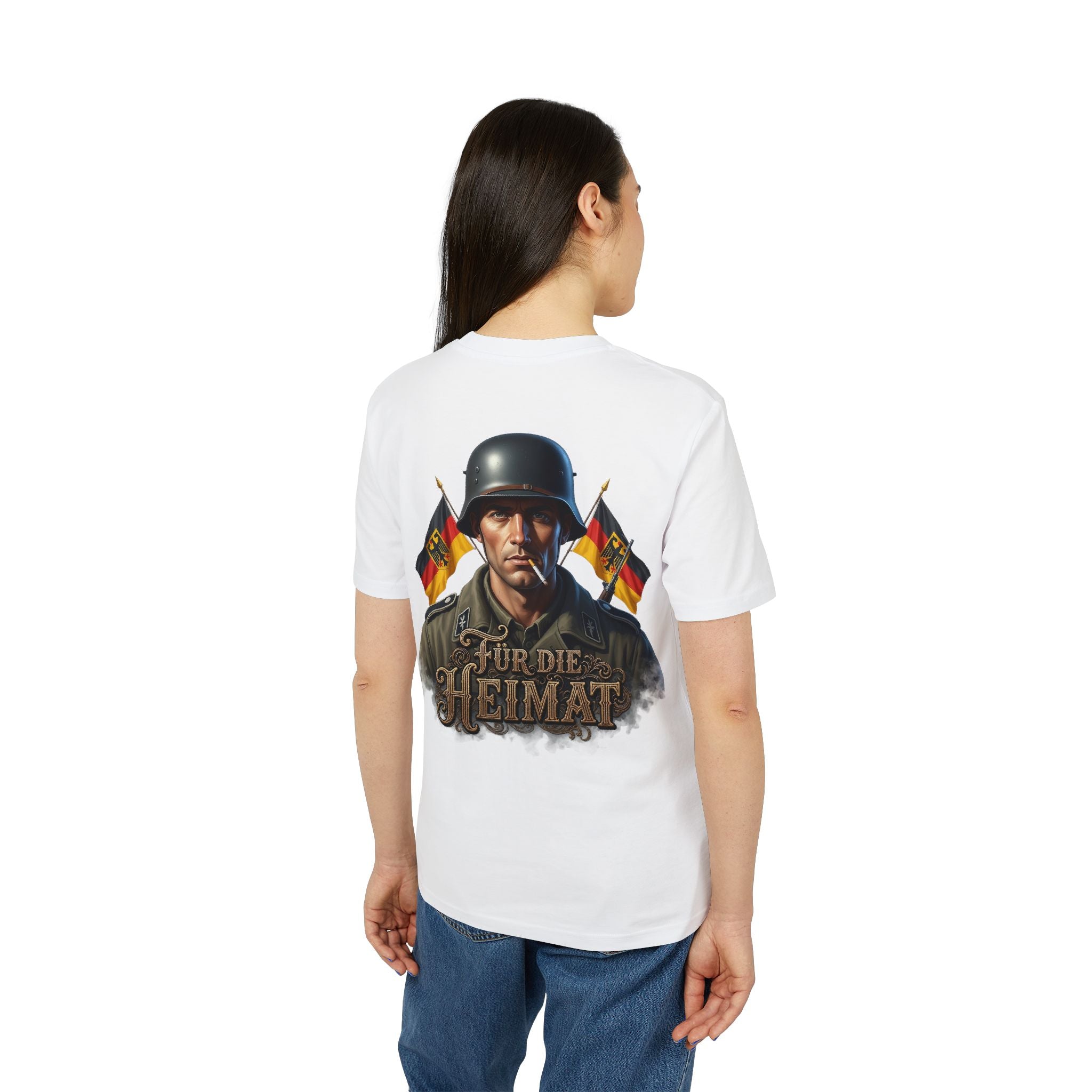 NATIONALSTOLZ WW2 T-Shirt Unisex - ,,Für die Heimat" Soldat