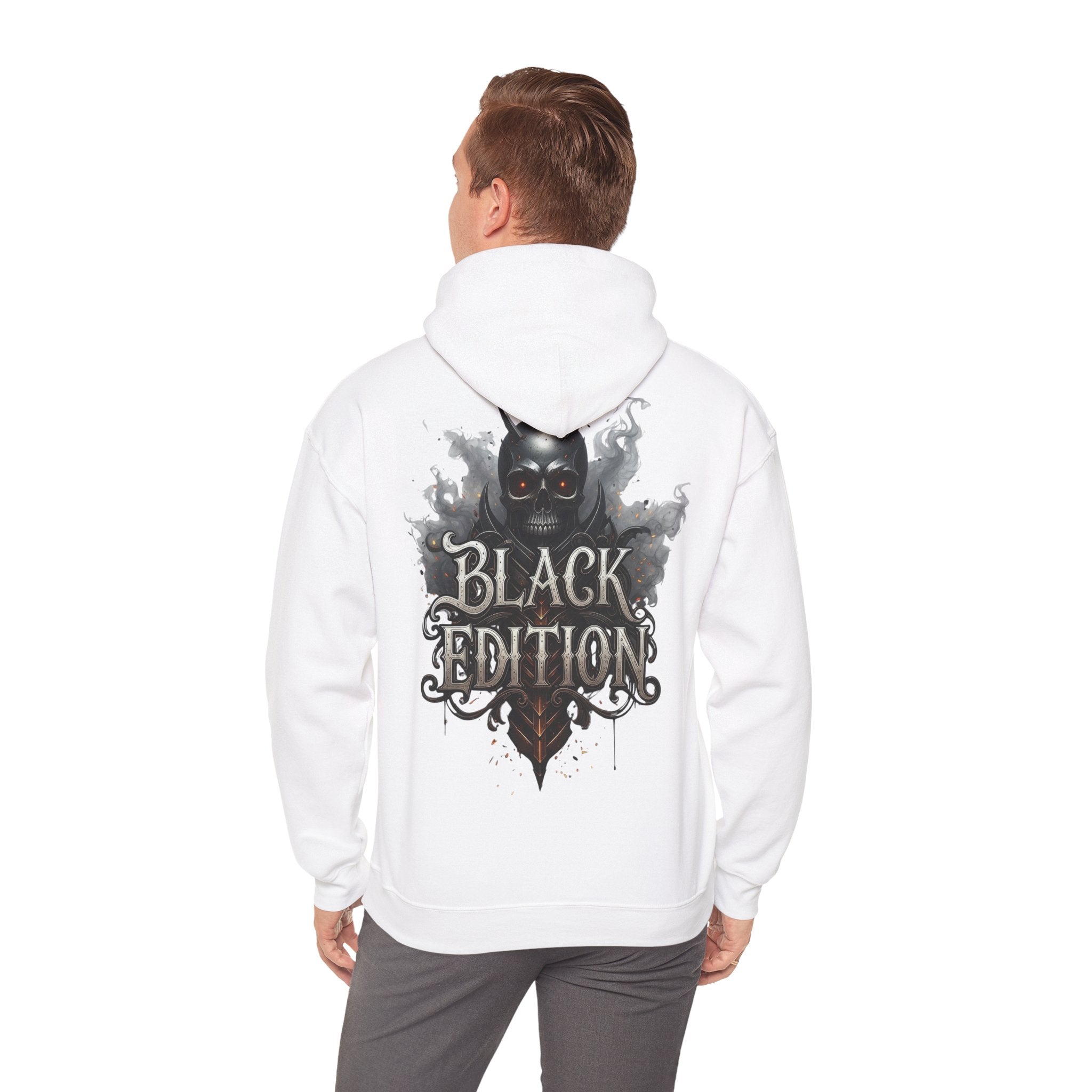 NATIONALSTOLZ ,,Black Edition" Hoodie — Monster Skull