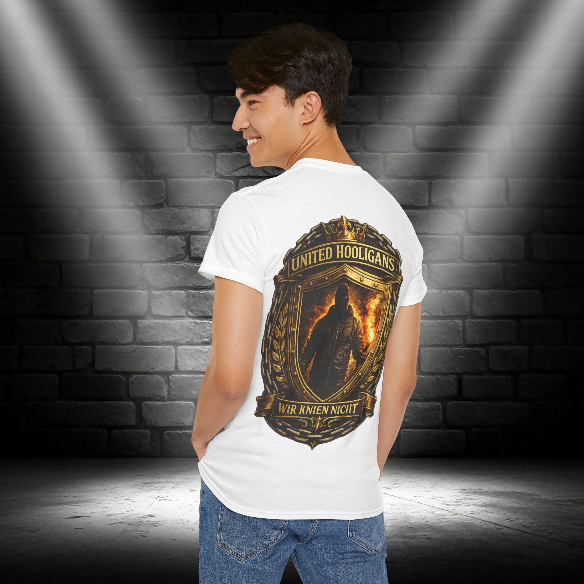 NATIONALSTOLZ  T-Shirt — "Wir Knien Nicht" United Hooligans