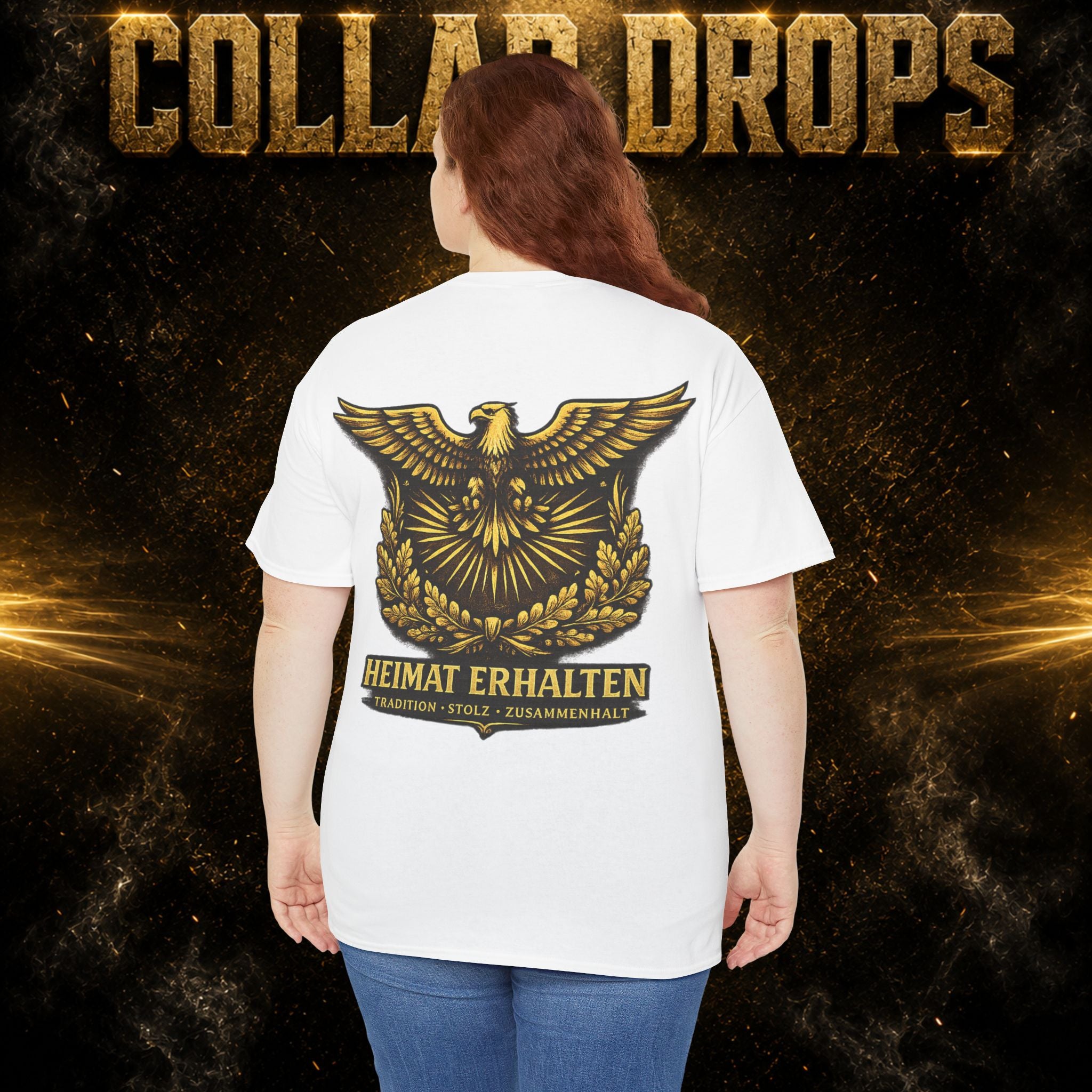 NATIONALSTOLZ & HEIMAT ERHALTEN COLLAB T-Shirt - ,,Tradition-Stolz-Zusammenhalt"