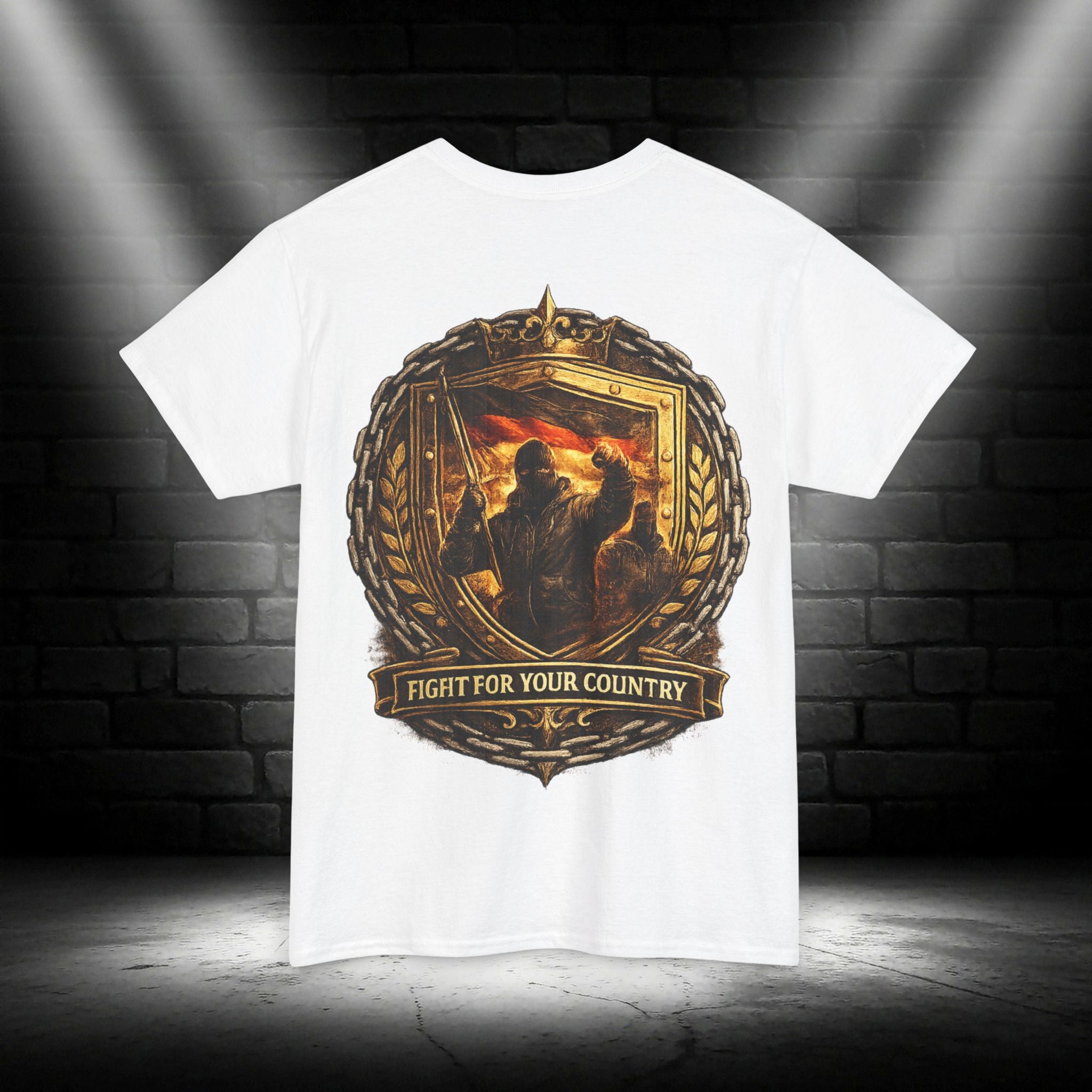 NATIONALSTOLZ  T - Shirt - 'Fight For Your Country' Hooligans