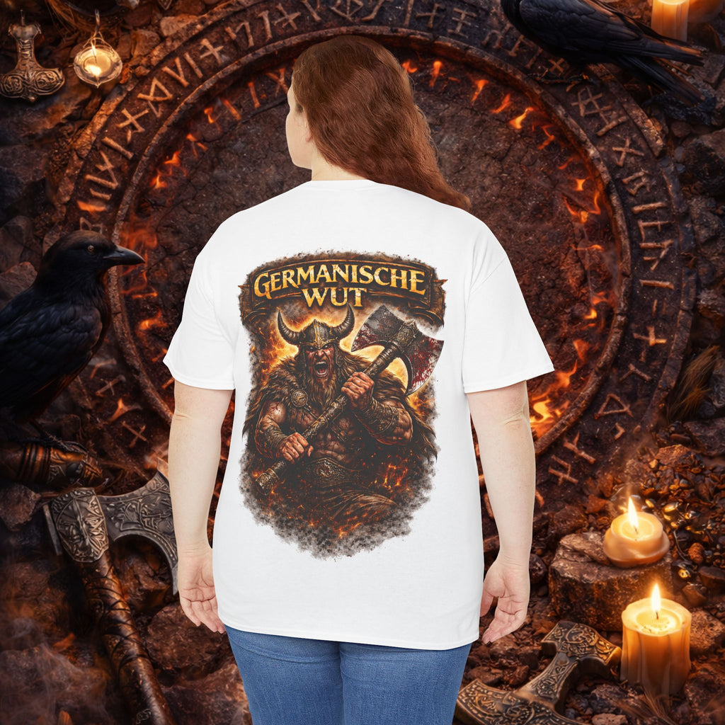 NORDIC PRIDE  T‑Shirt - "Germanische Wut" Warrior