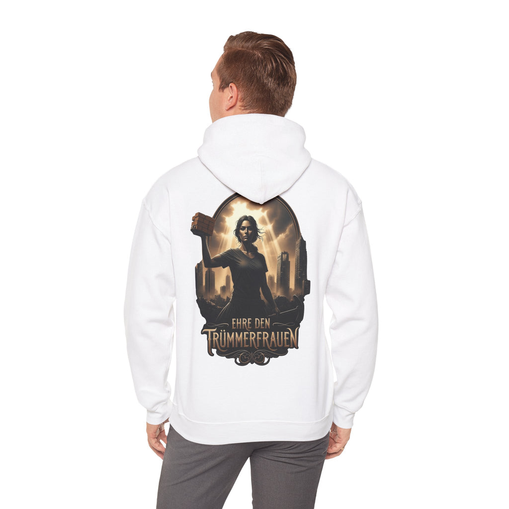 NATIONALSTOLZ Hoodie - "Ehre den Trümmerfrauen" Vintage WWII,,