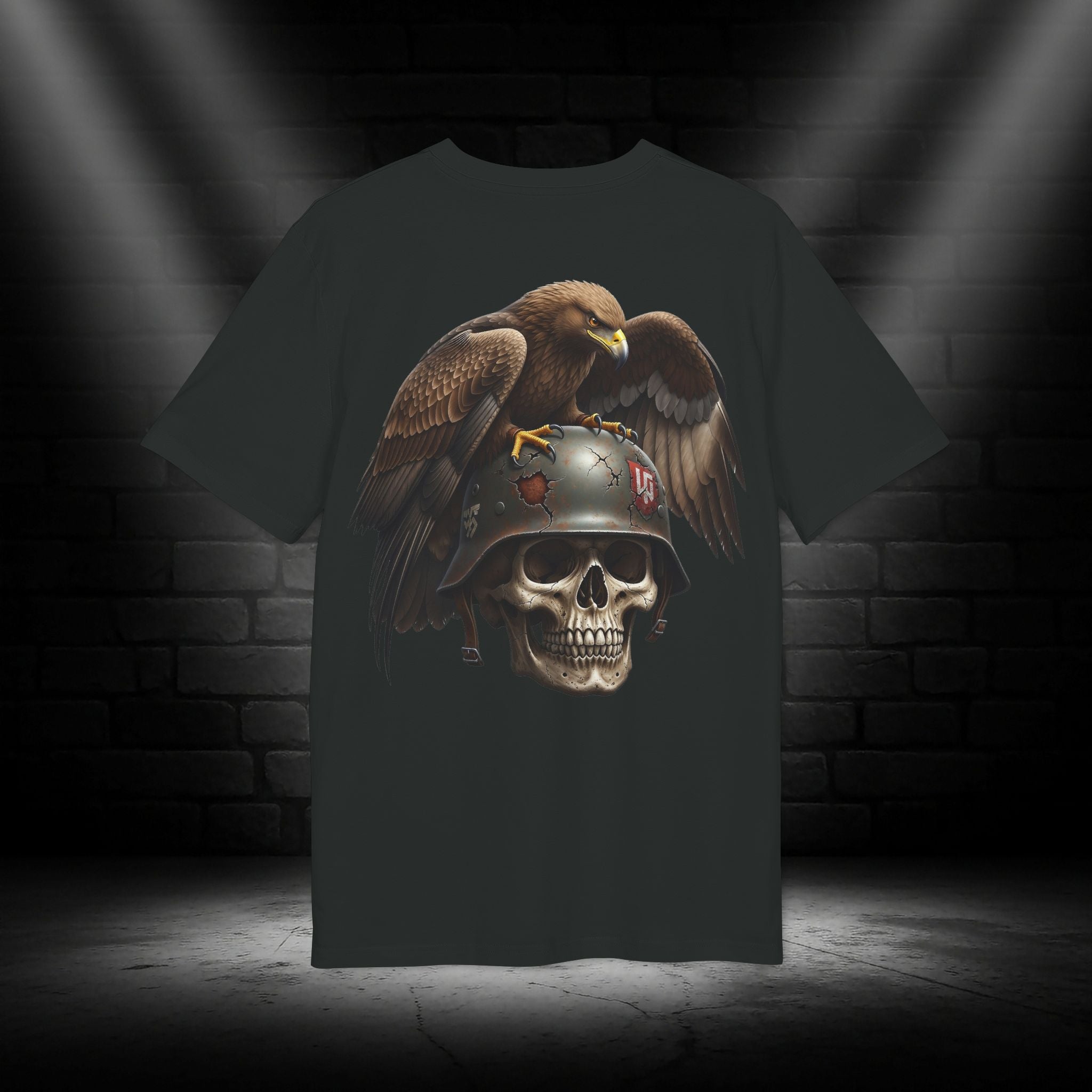 NATIONALSTOLZ Eagle & Skull  — Vintage Military Helmet Design