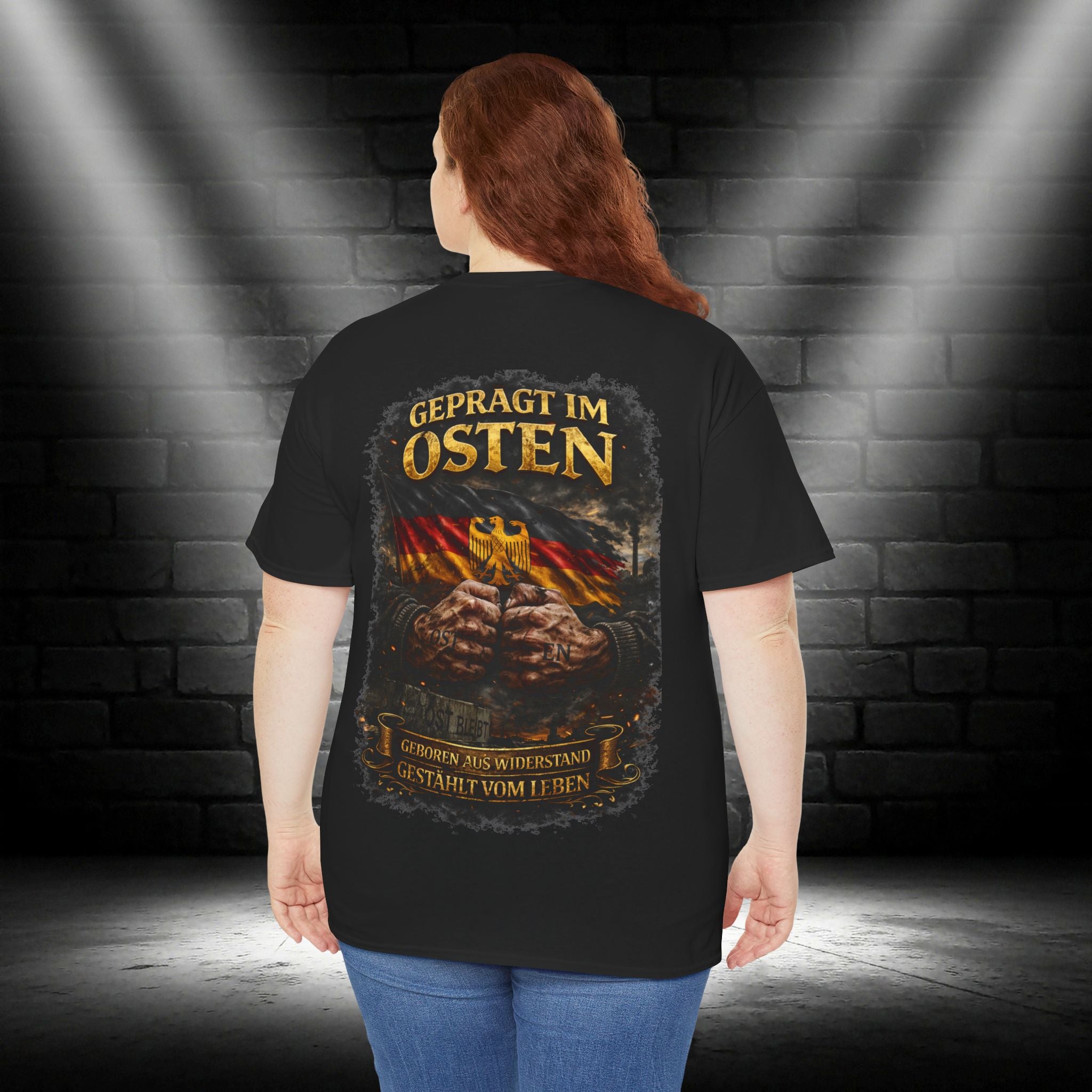 NATIONALSTOLZ T - Shirt ,,Geprägt im Osten"