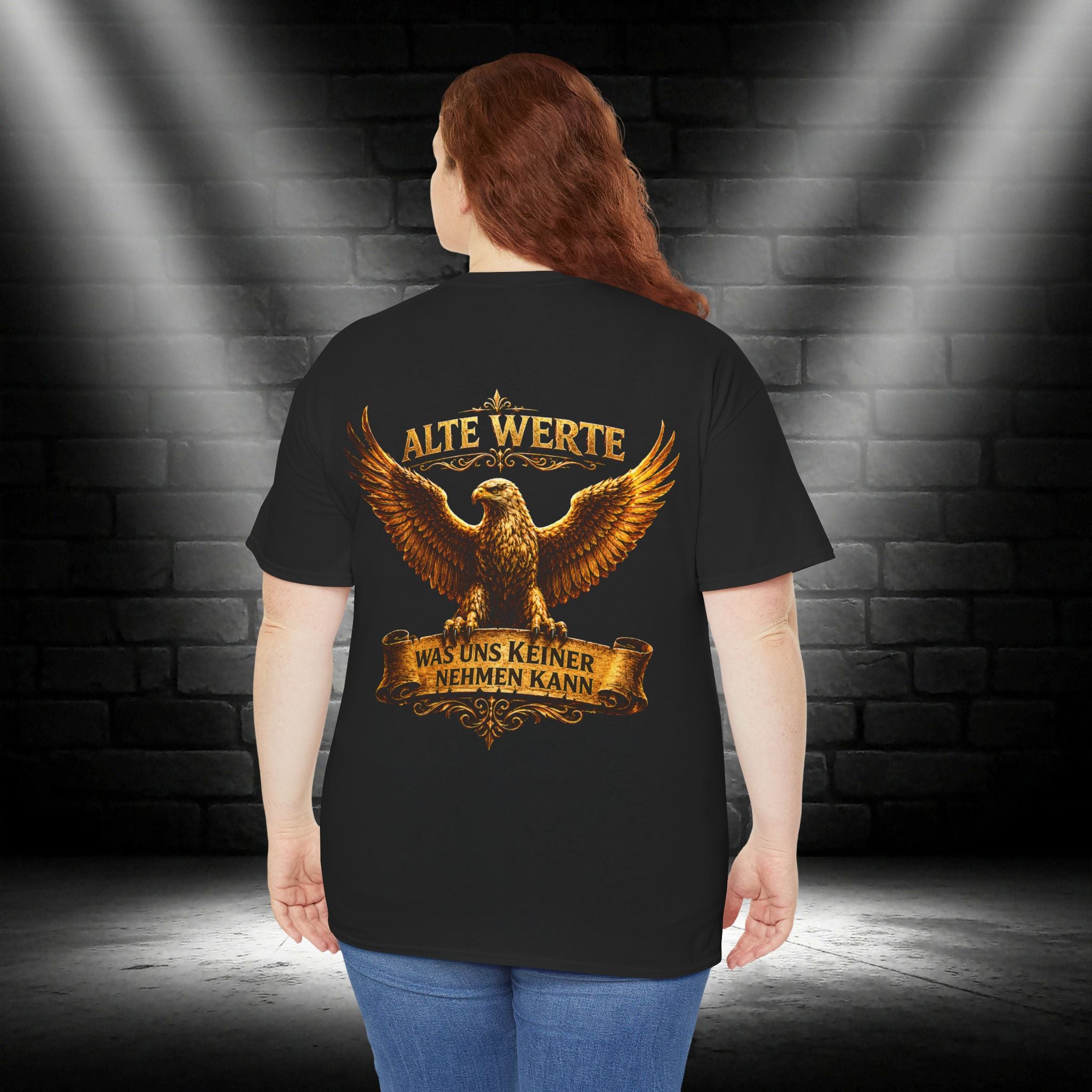 NATIONALSTOLZ T - Shirt  ,,Alte Werte – Was Uns Keiner Nehmen Kann"