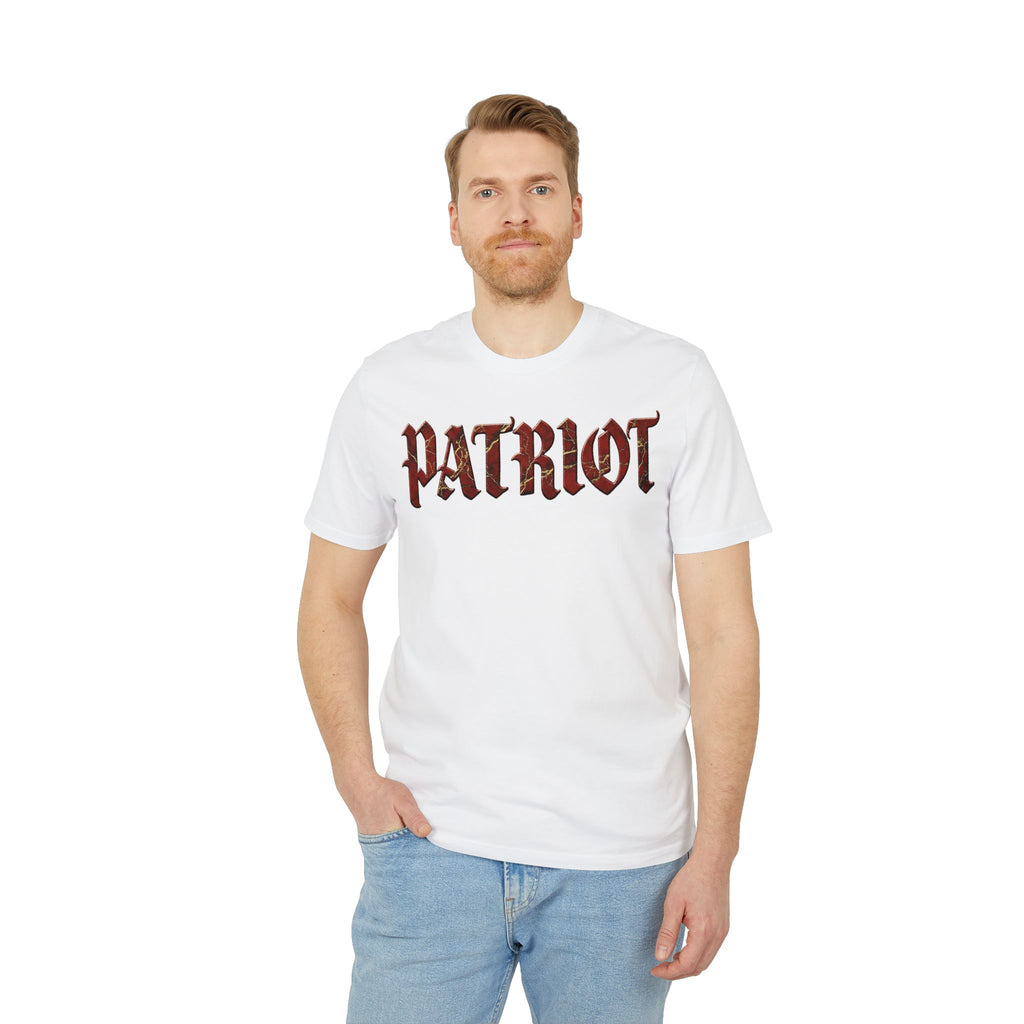 NATIONALSTOLZ ,,Patriot"  T-Shirt UNISEX — "United We Stand, United We Fall"
