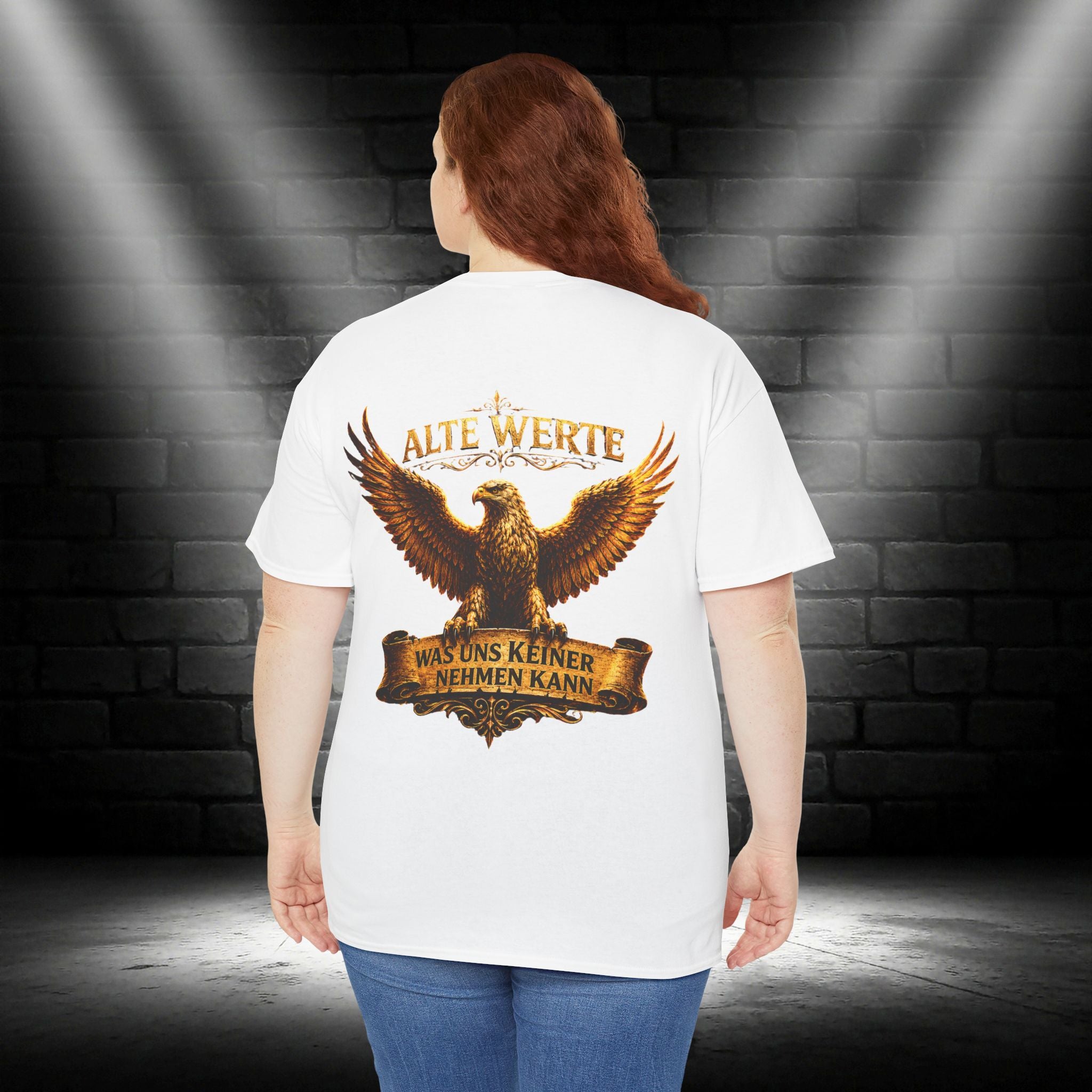 NATIONALSTOLZ T - Shirt  ,,Alte Werte – Was Uns Keiner Nehmen Kann"