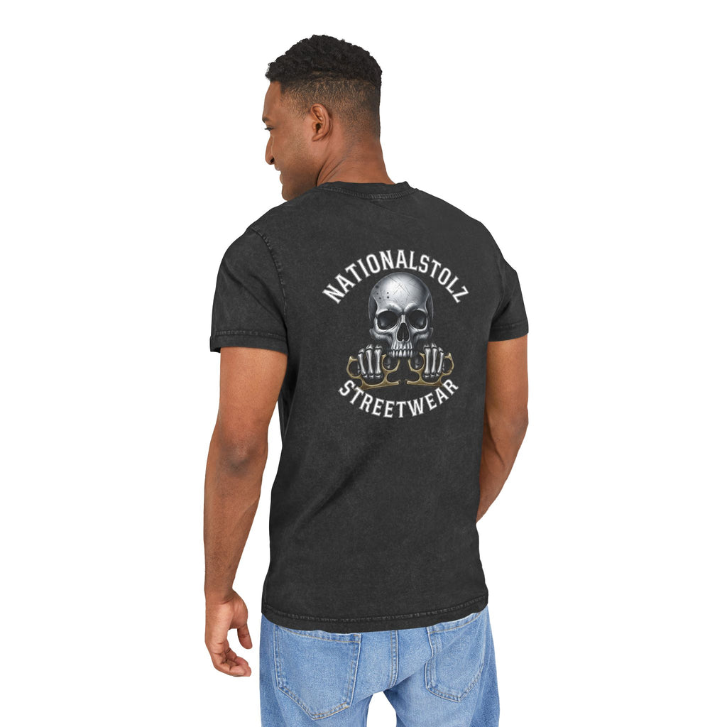 Nationalstolz Streetwear - Skull Schlagring Motiv