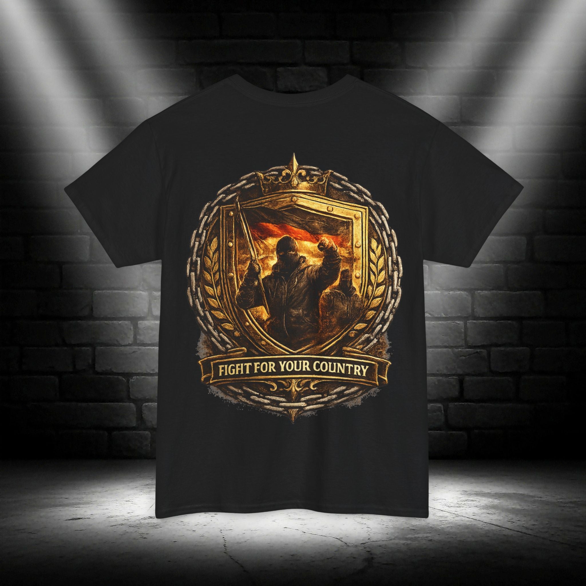 NATIONALSTOLZ  T - Shirt - 'Fight For Your Country' Hooligans
