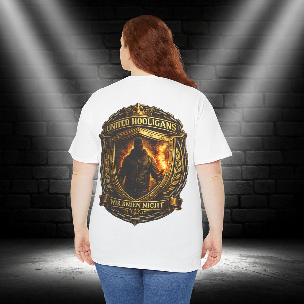 NATIONALSTOLZ  T-Shirt — "Wir Knien Nicht" United Hooligans