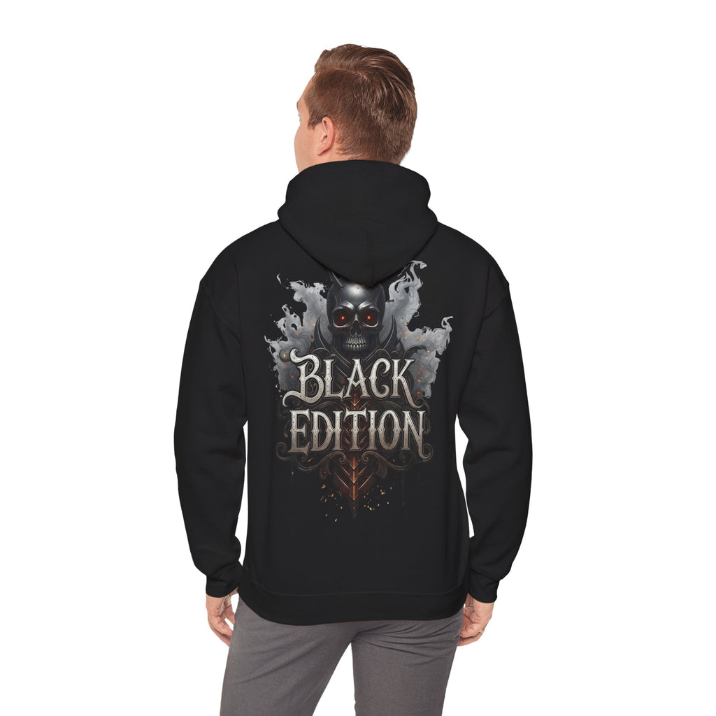 NATIONALSTOLZ ,,Black Edition" Hoodie — Monster Skull