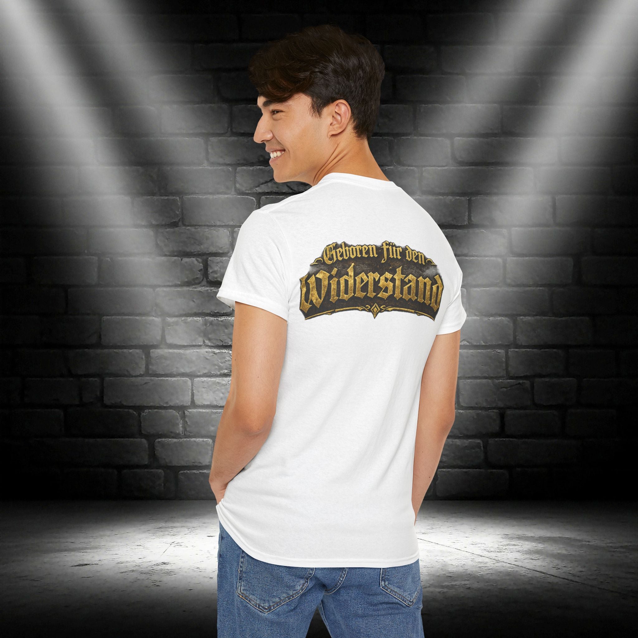 NATIONALSTOLZ T-Shirt ,,Geboren für den Widerstand" Patriot