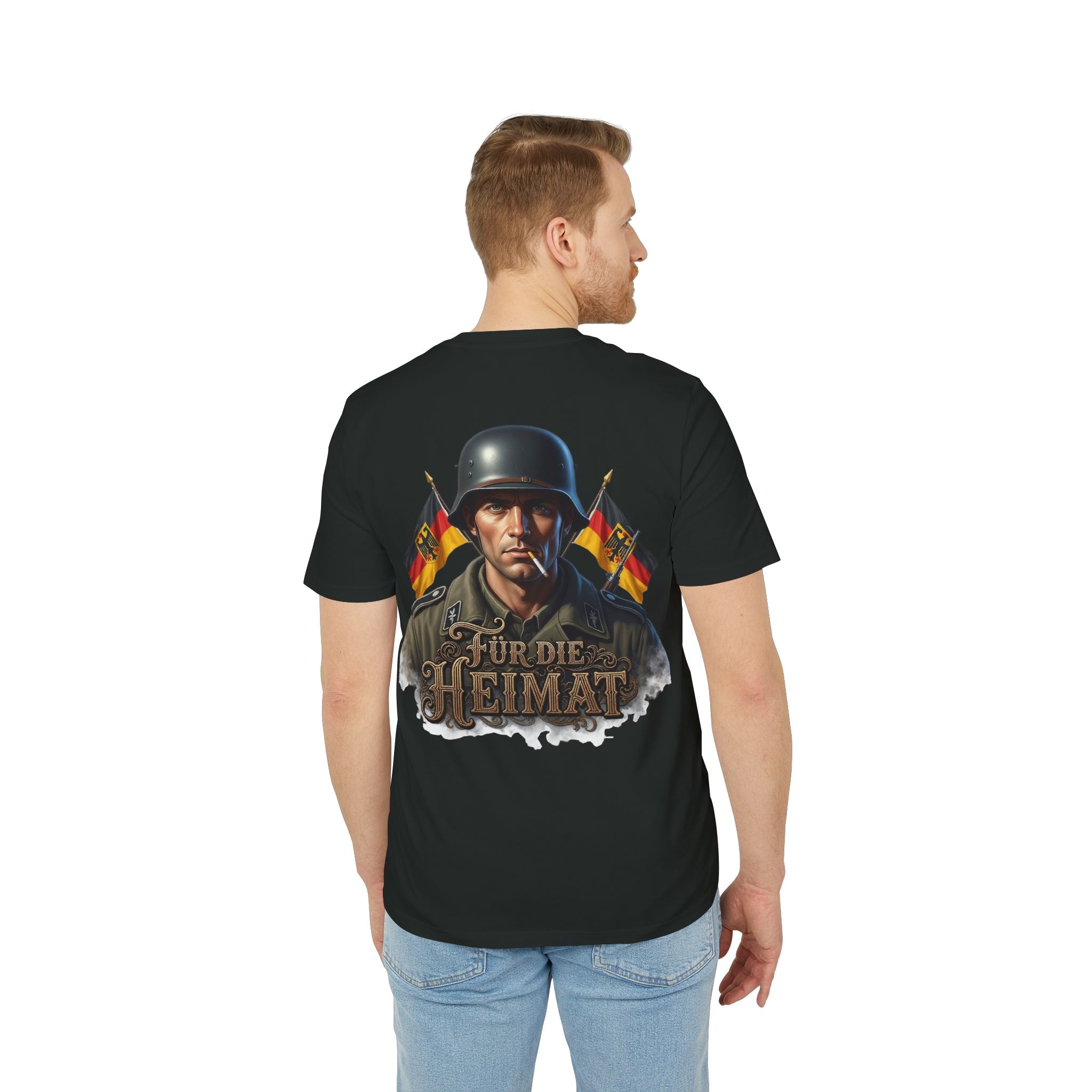 NATIONALSTOLZ WW2 T-Shirt Unisex - ,,Für die Heimat" Soldat